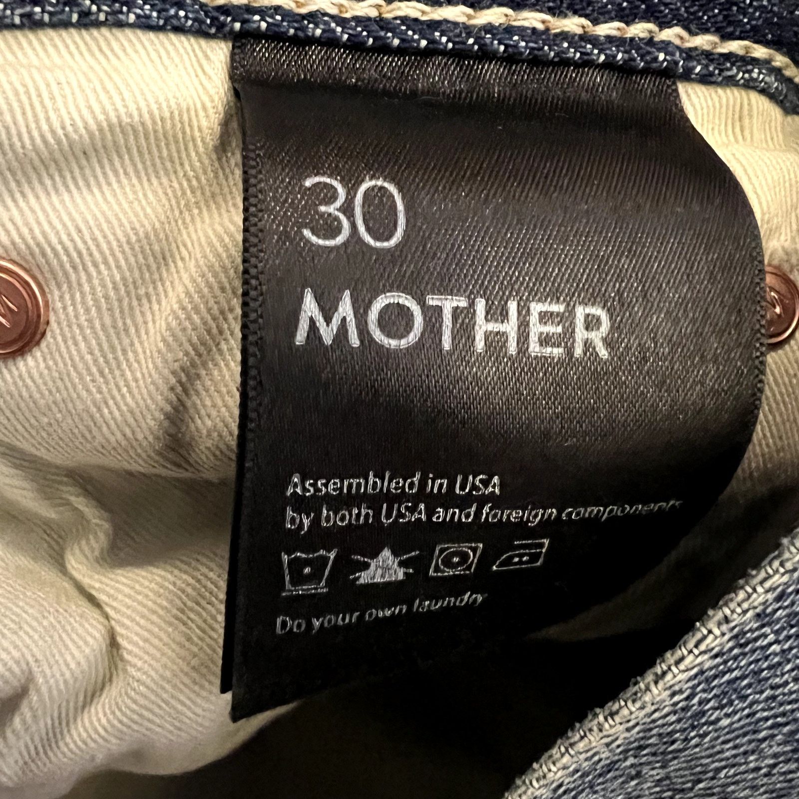 MOTHER mother The Chaser Ankle Cuff Fray The worlds Best Jeans Size US 30 / EU 46 - 5 Thumbnail