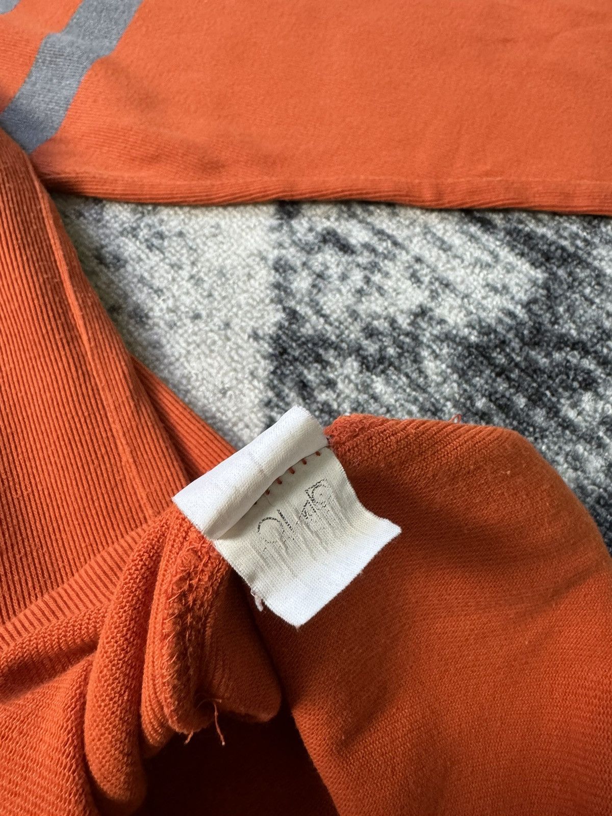 Chaps × Chaps Ralph Lauren × Vintage Vintage Chaps Ralph Lauren Sweatshirt Orange V-Neck Sweater Size US XL / EU 56 / 4 - 6 Thumbnail