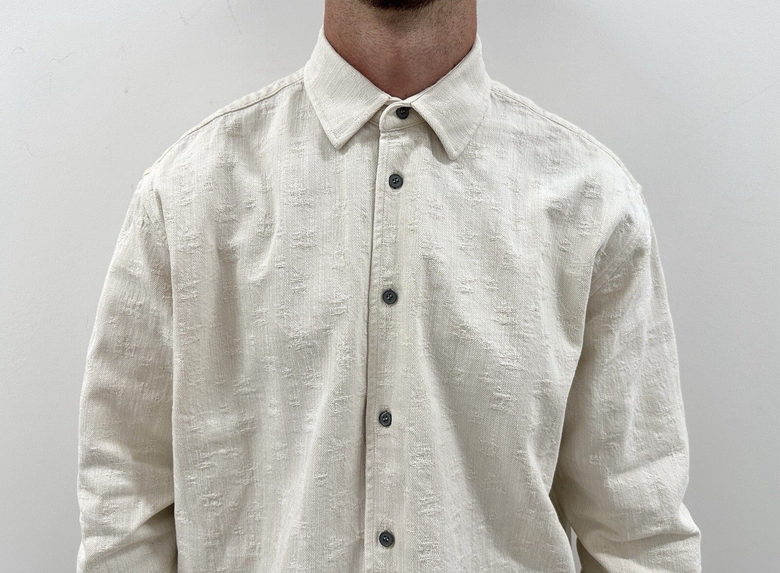 Soulland Soulland Mens Unisex Cotton T-Shirt Overshirt size M Size US M / EU 48-50 / 2 - 4 Thumbnail