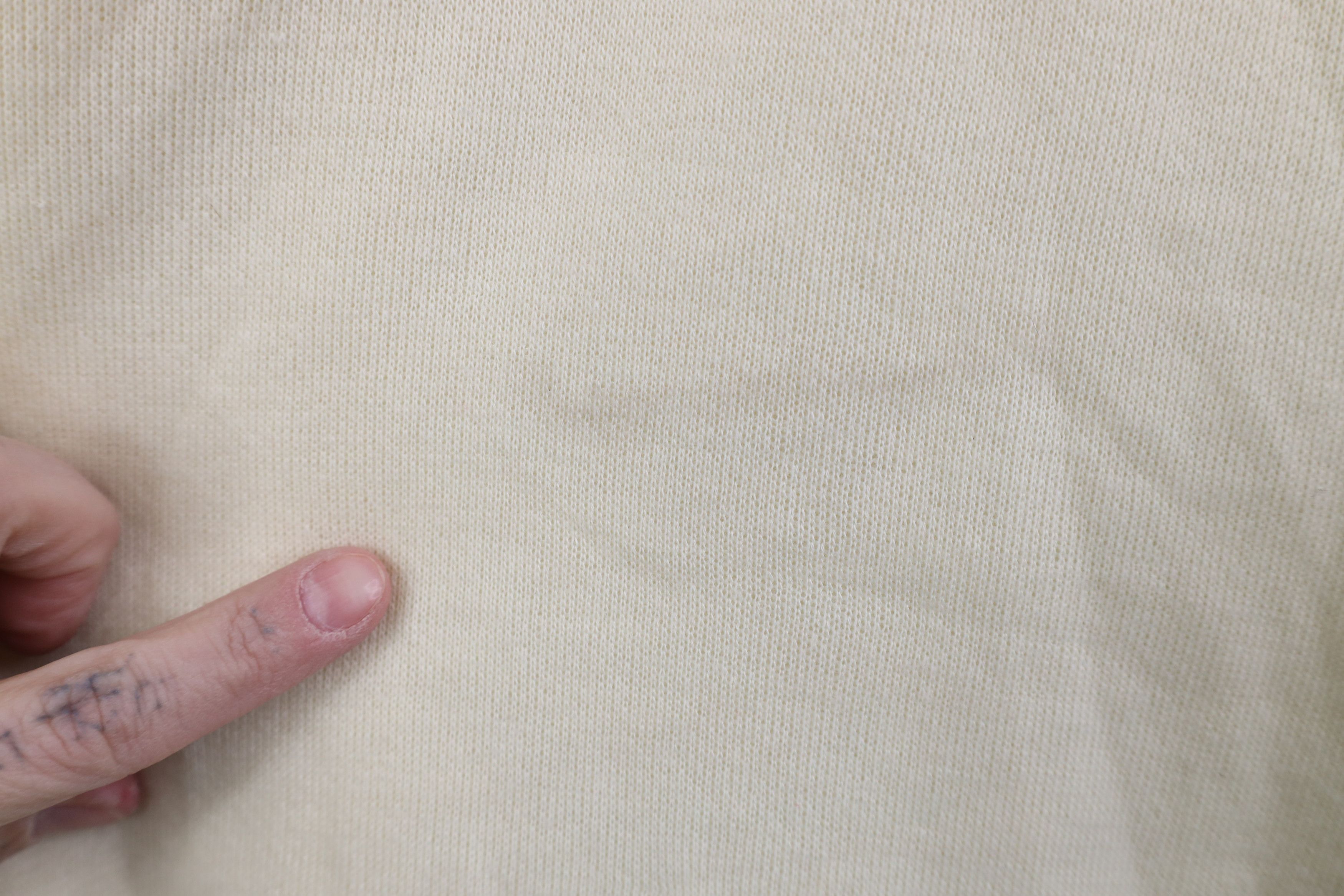 Vintage Vintage 70s Streetwear Crewneck Sweatshirt Pale Yellow USA Size US L / EU 52-54 / 3 - 4 Thumbnail