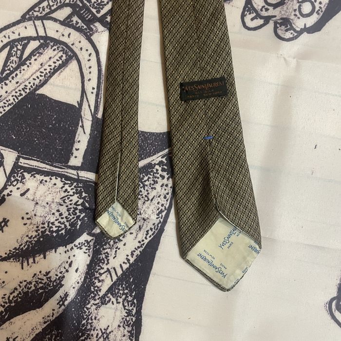 yves saint laurent tie vintage