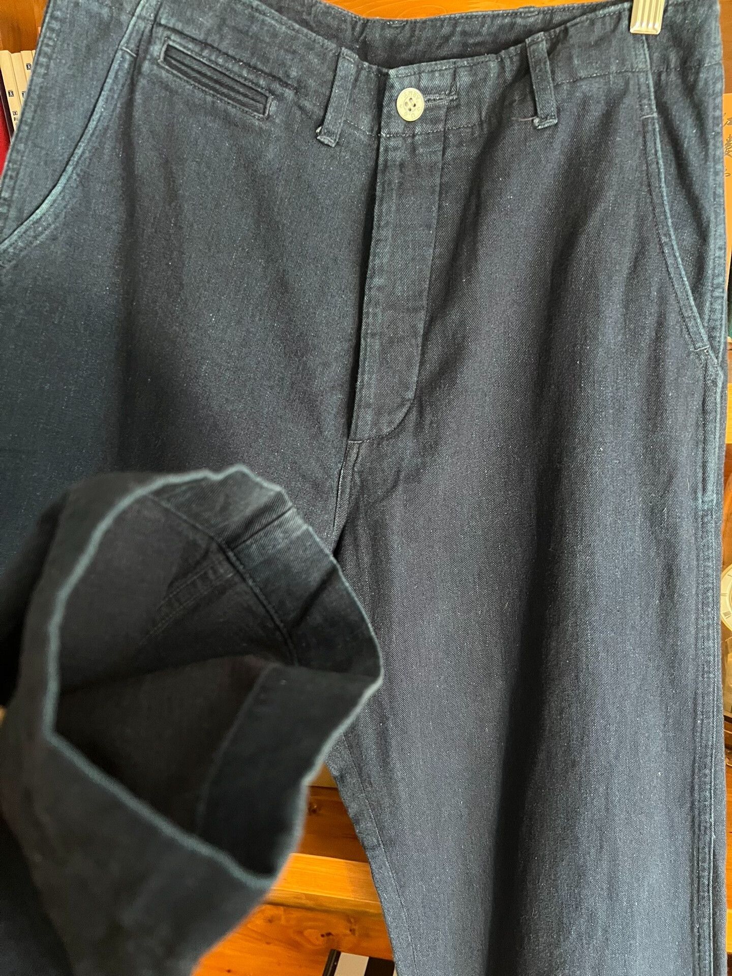 Soulive Soulive Japan Blue Indigo Chino Pants Size US 30 / EU 46 - 4 Thumbnail