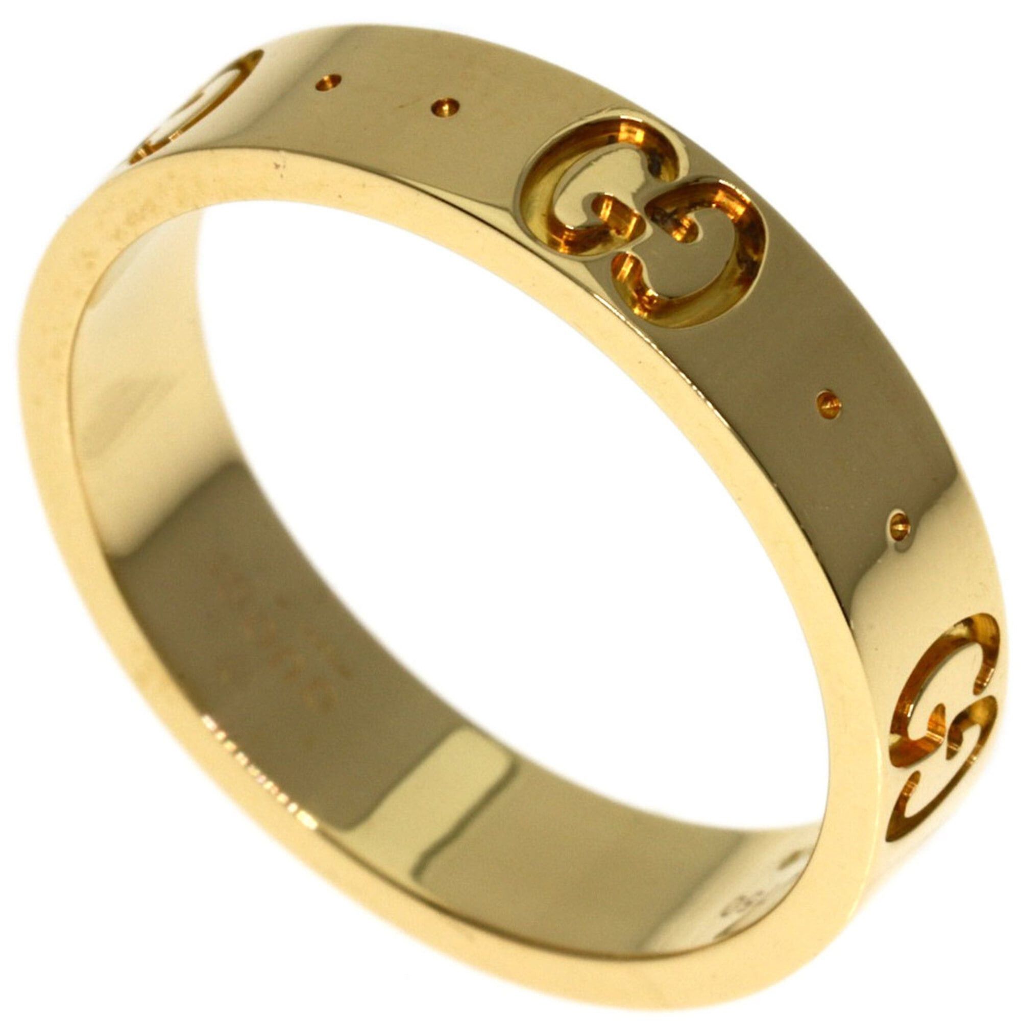Gucci Gucci Icon #9 Ring, 18K Yellow Gold, Women's GUCCI Size ONE SIZE - 1 Thumbnail