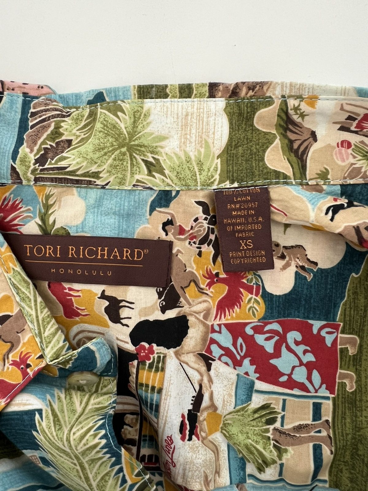 Tori Richard Toni Richard Honolulu hawaïen shirt Size US XS / EU 42 / 0 - 4 Thumbnail