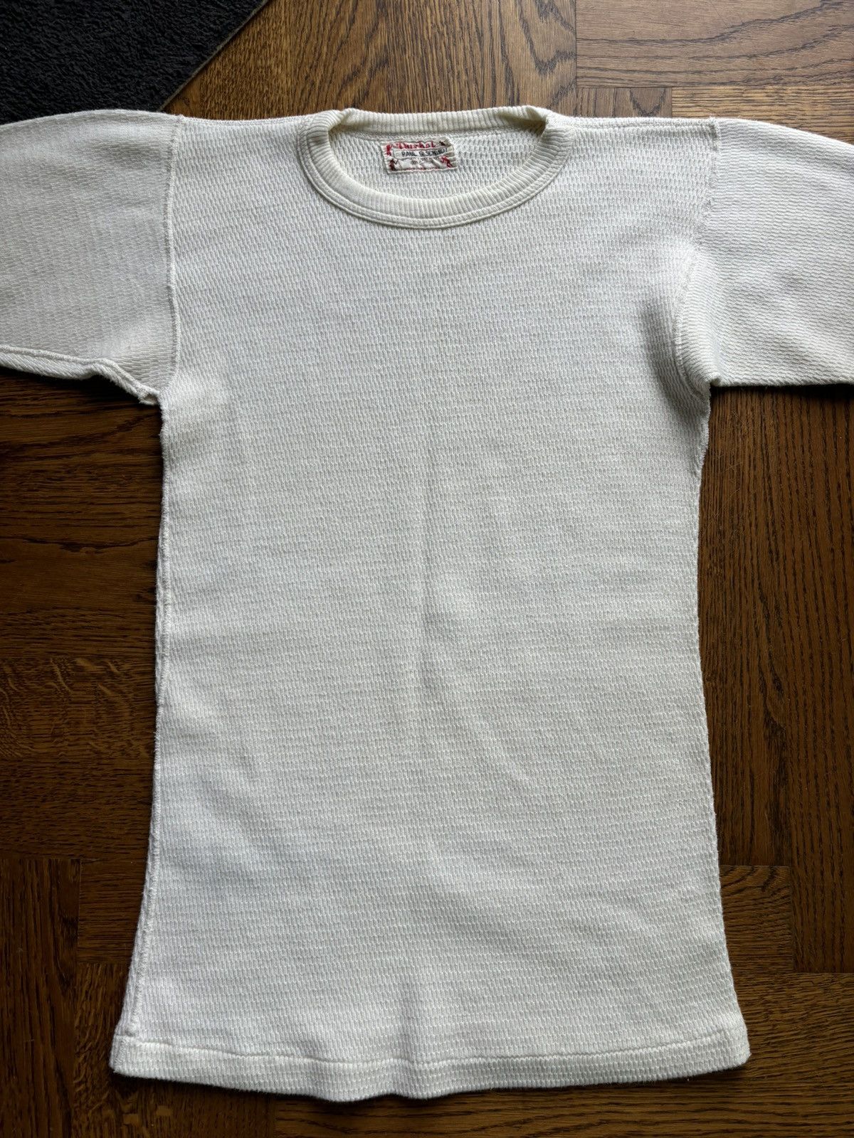 Vintage 1950s Thermal Longsleeve True Vintage Utica Duxbak 1940s Men Size US S / EU 44-46 / 1 - 5 Thumbnail