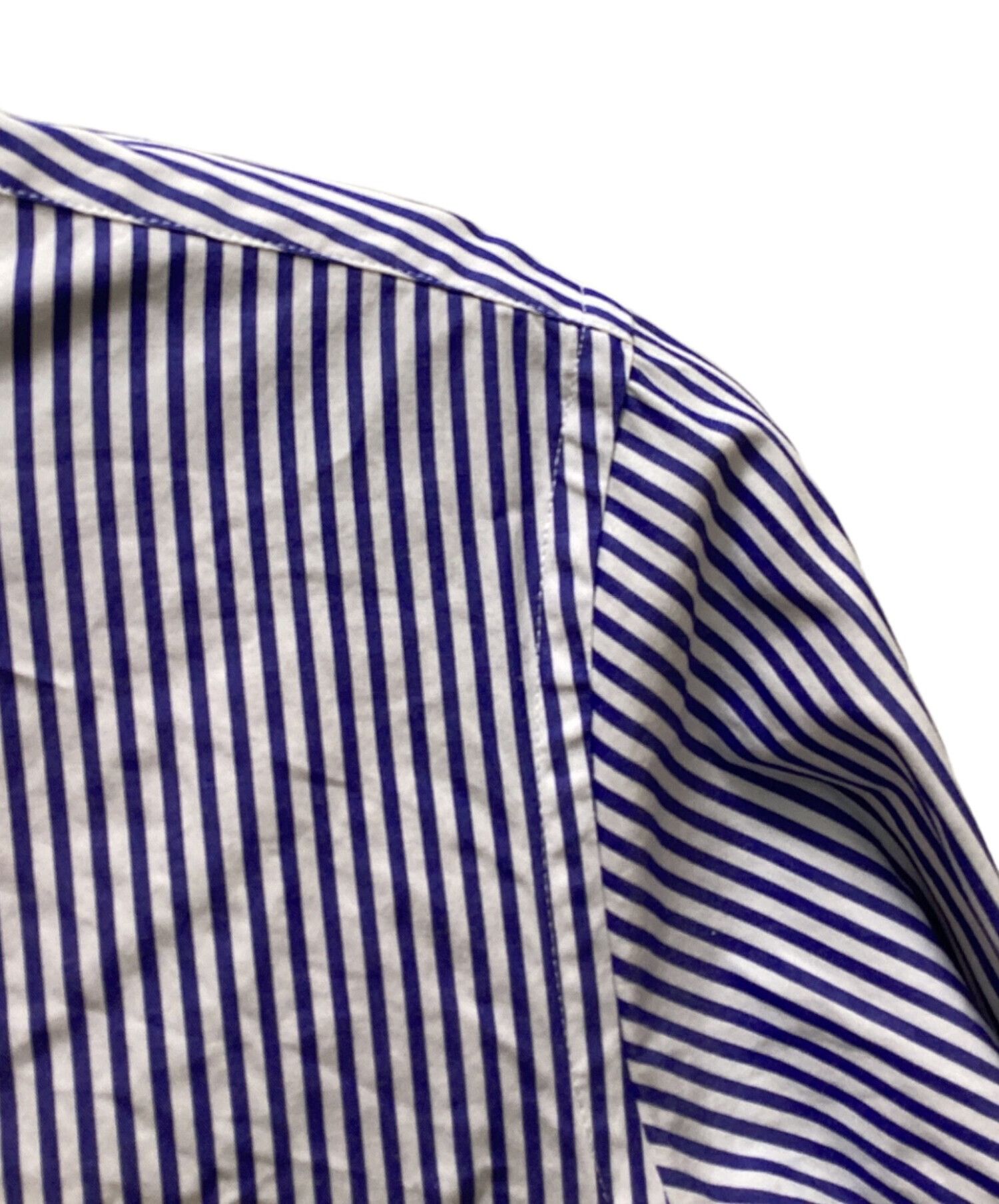 Comme des Garcons PLAY PLAY COMME des GARÇONS × CDG Heart Patch Striped Shirt L Size US L / EU 52-54 / 3 - 6 Thumbnail