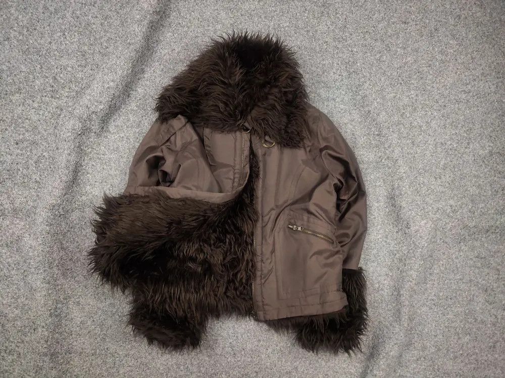 If Six Was Nine Vintage Opium Japan Fur LGB If Six Was Nine Style Jacket Y2K Size M / US 6-8 / IT 42-44 - 1 Thumbnail