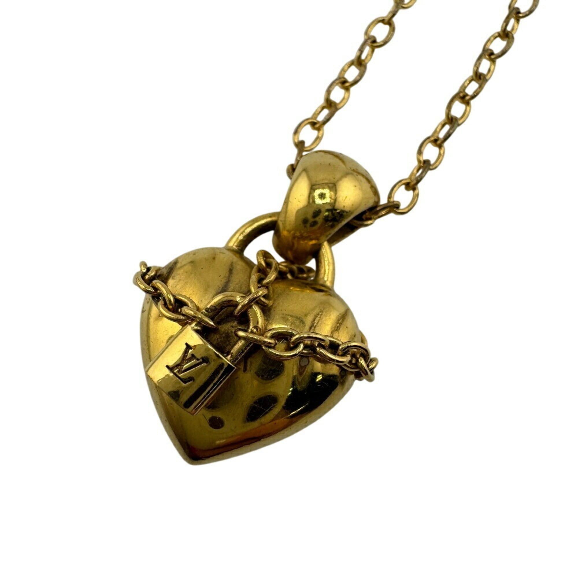 LOUIS フォーリンラブ　ハート　ネックレス VUITTON