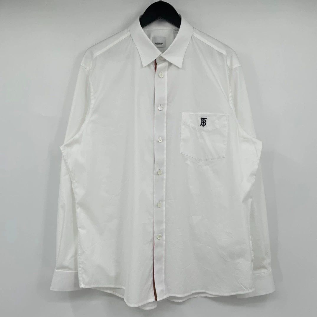 Burberry Burberry TB Embroidered Pocket Shirt Size US XXL / EU 58 / 5 - 1 Thumbnail