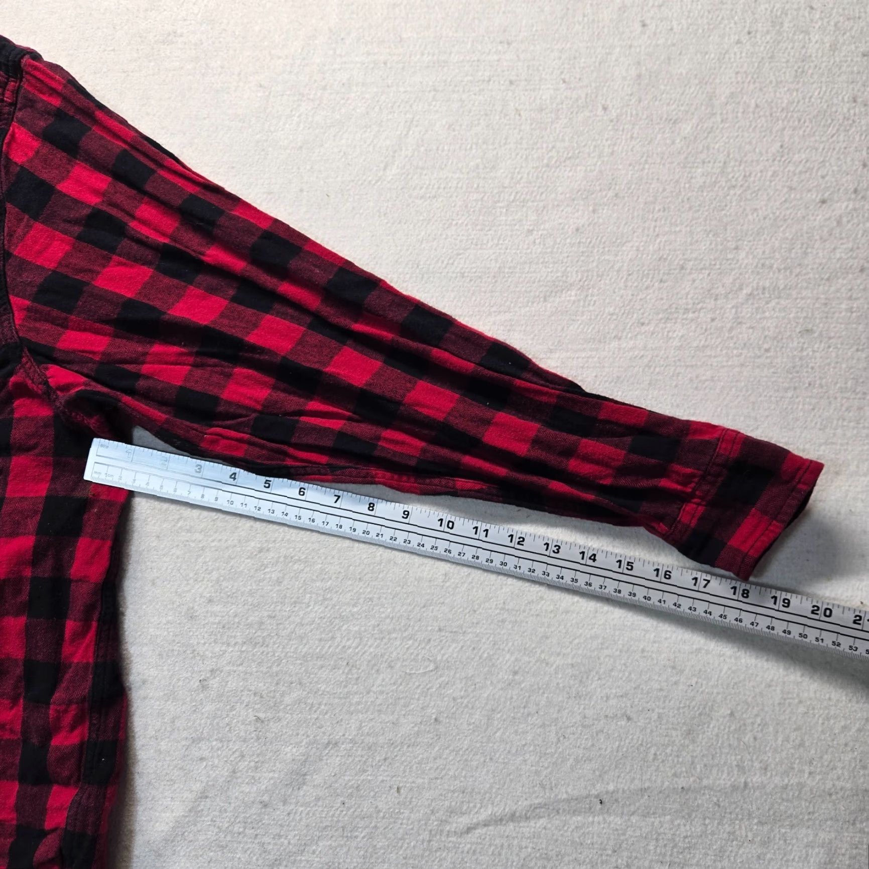 Faded Glory Faded Glory Shirt Button-Up Plaid Red 2XL Adults Mens Long Sleeve Casual Workwear Button-Down Vintage: No? Size US XXL / EU 58 / 5 - 5 Thumbnail