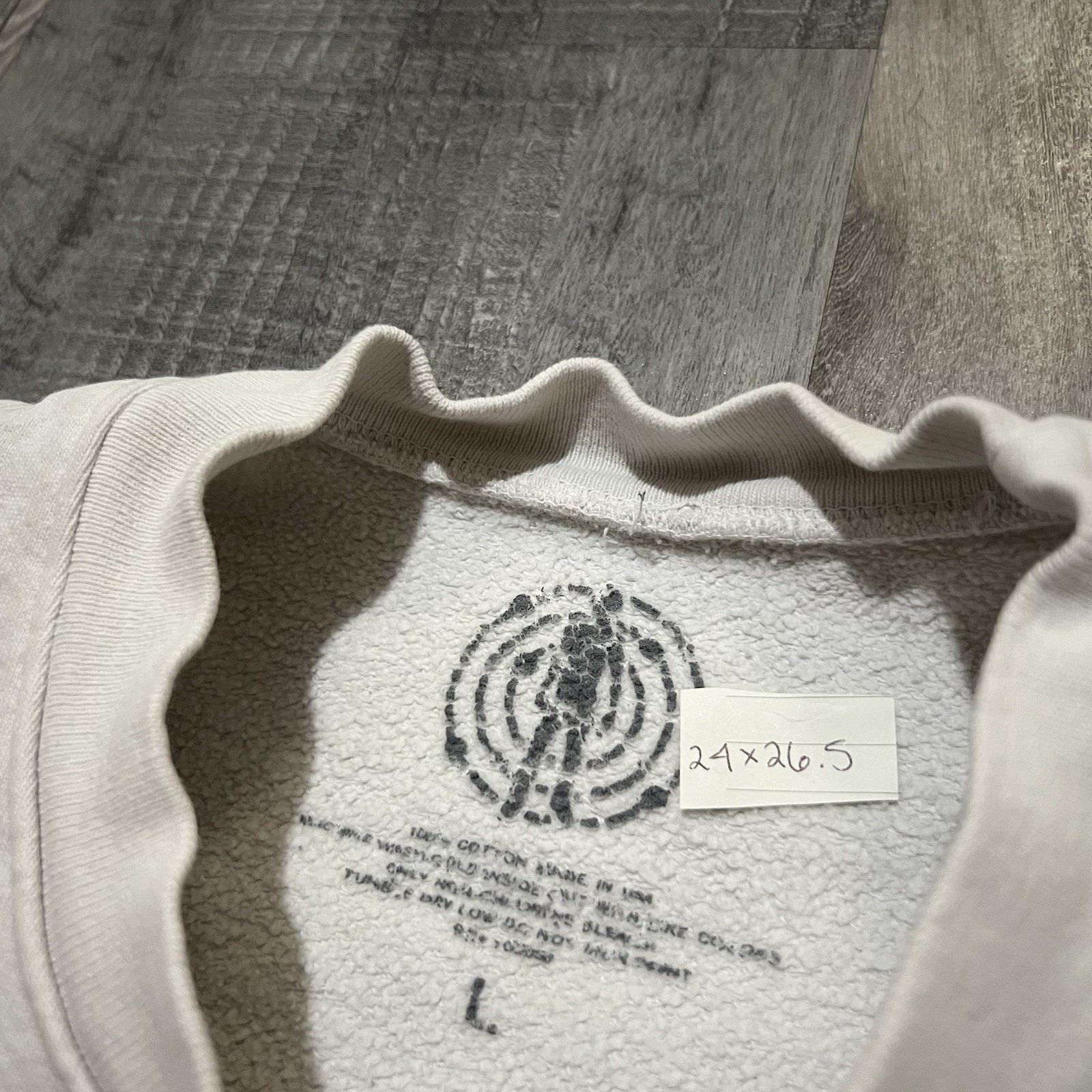 Kid Cudi VTG Kid Cudi To The Moon Heavy White Concert Sweatshirt L Size US L / EU 52-54 / 3 - 6 Thumbnail