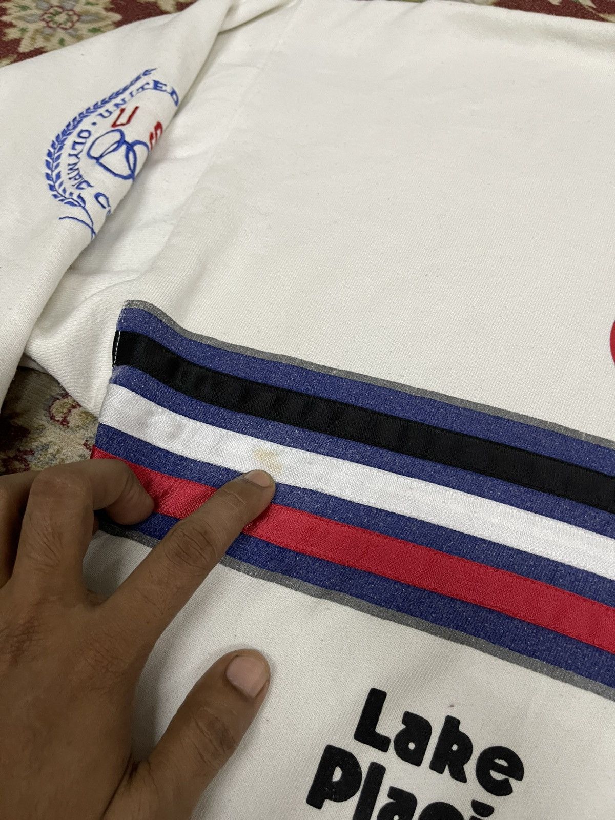 Adidas VINTAGE 1980 ADIDAS LAKE PLACID OLYMPICS SWEATSHIRT OVP Size US XL / EU 56 / 4 - 16 Thumbnail