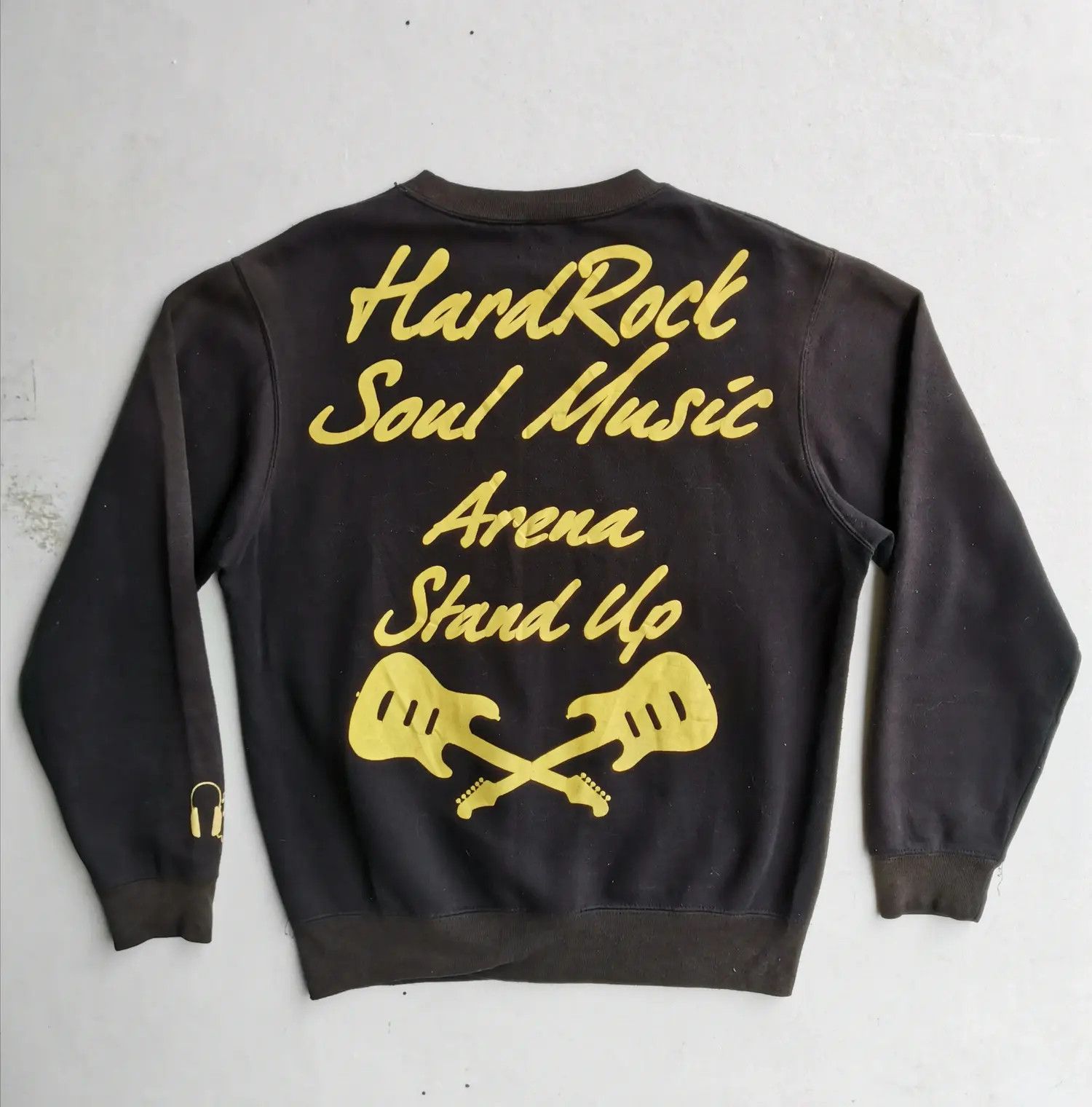 Japanese Brand Hard Rock Soul Music Arena Stand Up Big Logo Sweatshirt Size US M / EU 48-50 / 2 - 2 Thumbnail