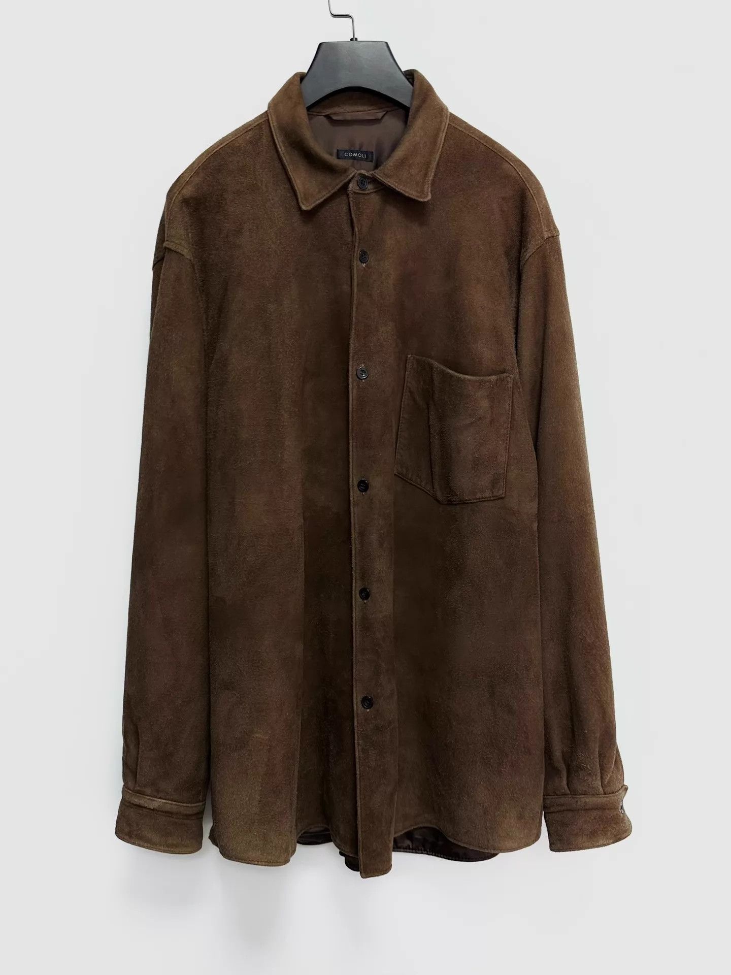 Other comoli deep brown deer leather oversized shirt Size US M / EU 48-50 / 2 - 1 Thumbnail