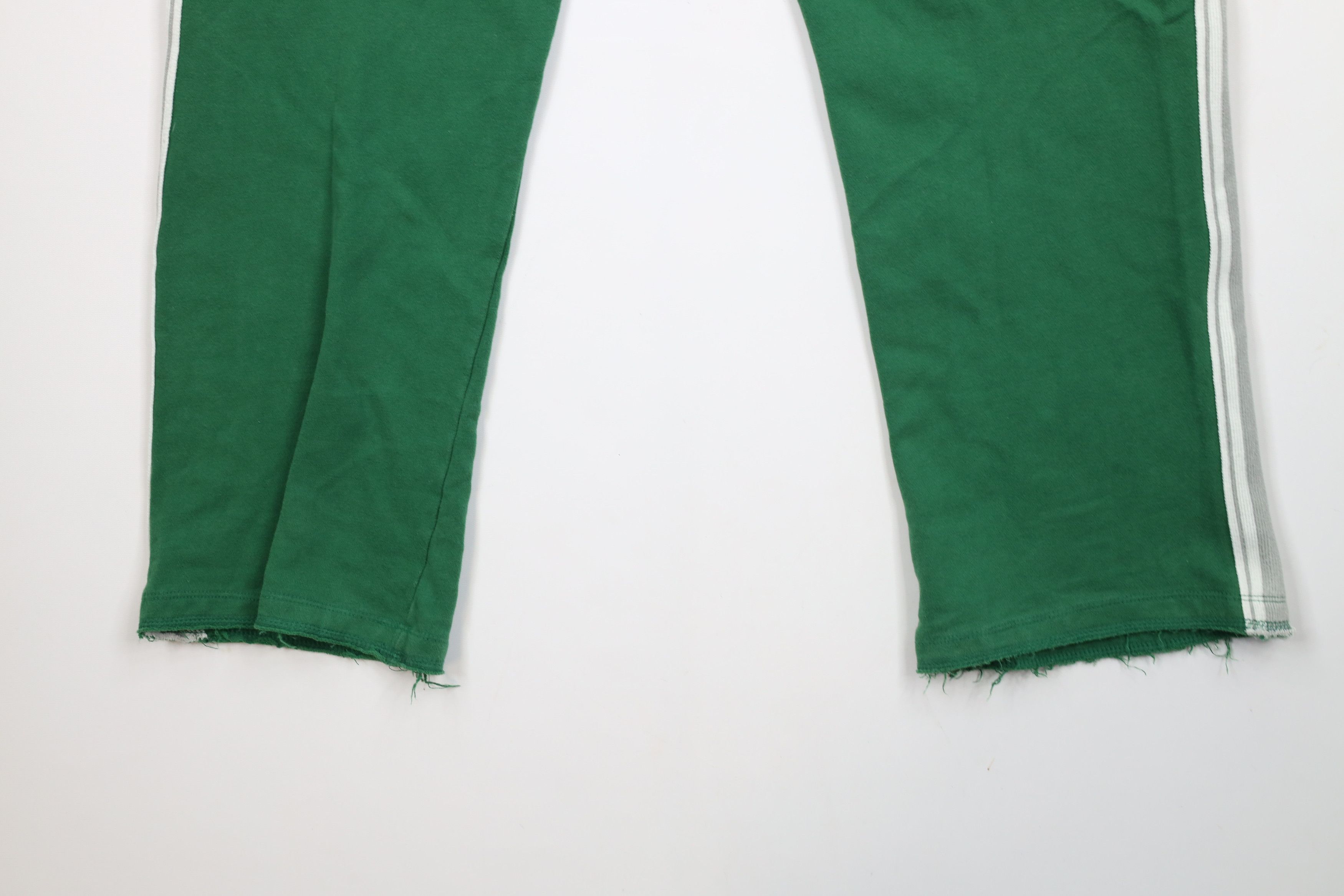 Aeropostale × Vintage Vintage 90s Y2K Aeropostale Spell Wide Leg Sweatpants Green Size US 36 / EU 52 - 12 Thumbnail