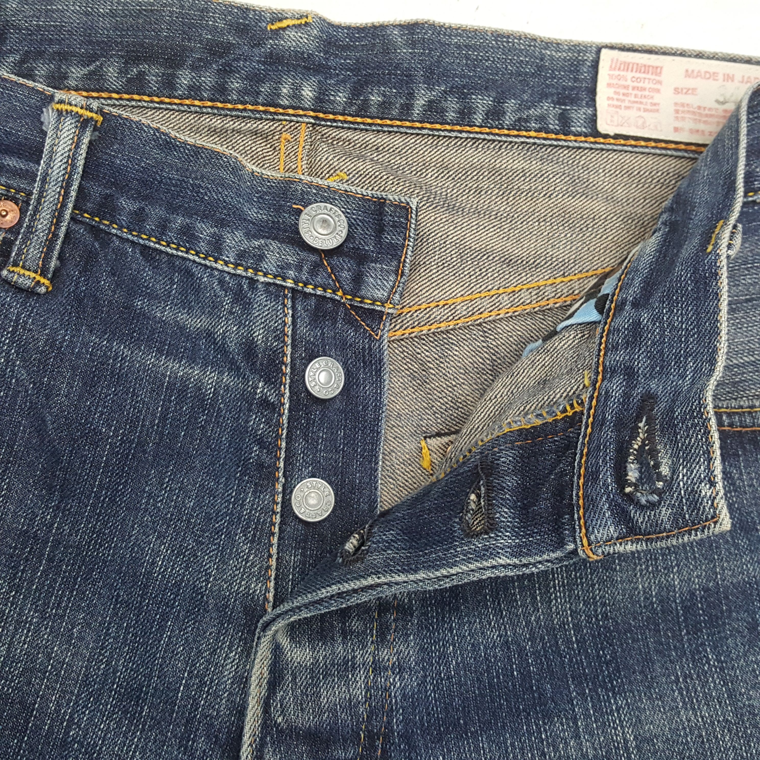 Evisu Evisu Japanese Brand Custom Daicock Jeans RR10 Size US 33 - 12 Thumbnail