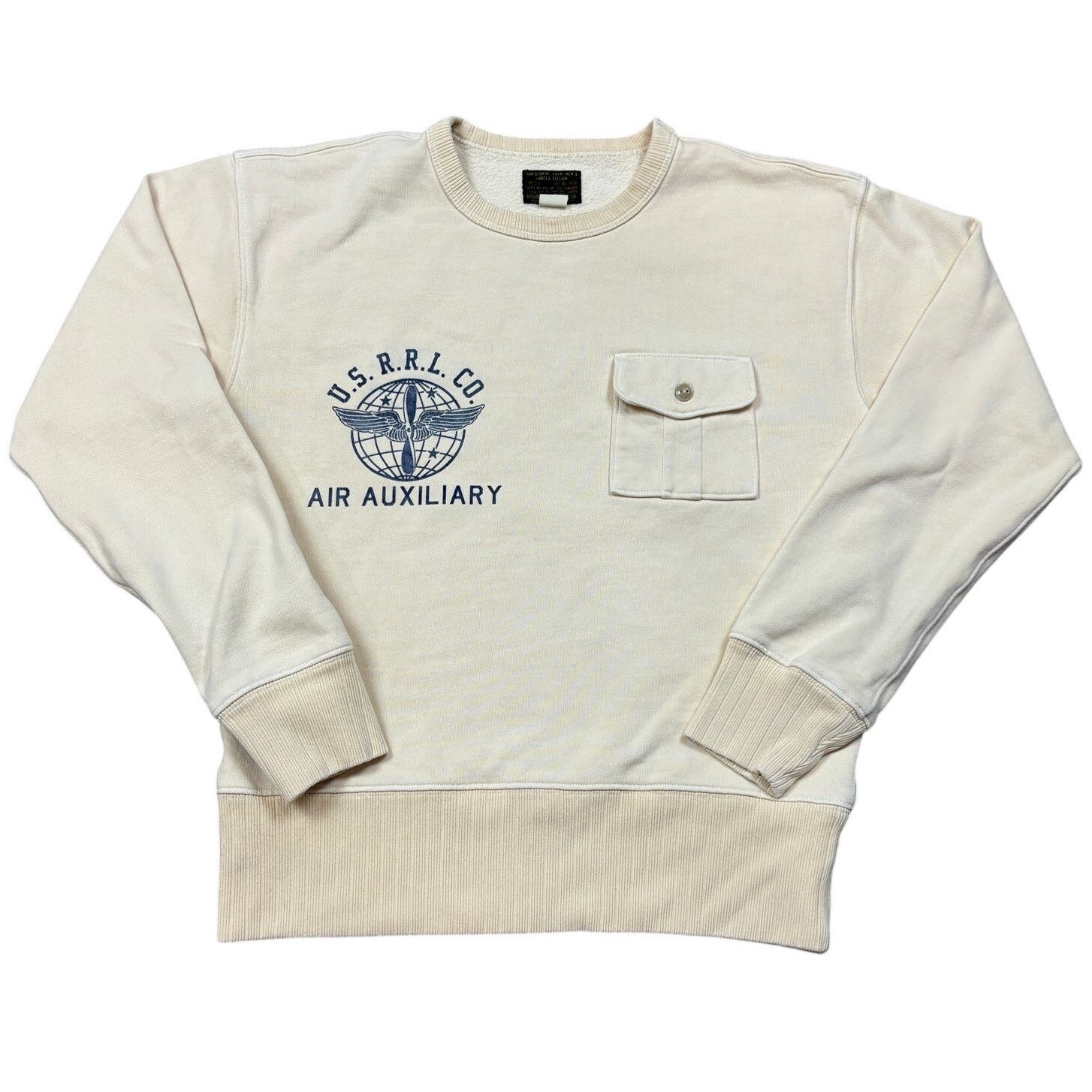 RRL Ralph Lauren RRL Double RL Limited Ed Military French Terry Sweatshirt S Size US S / EU 44-46 / 1 - 1 Thumbnail