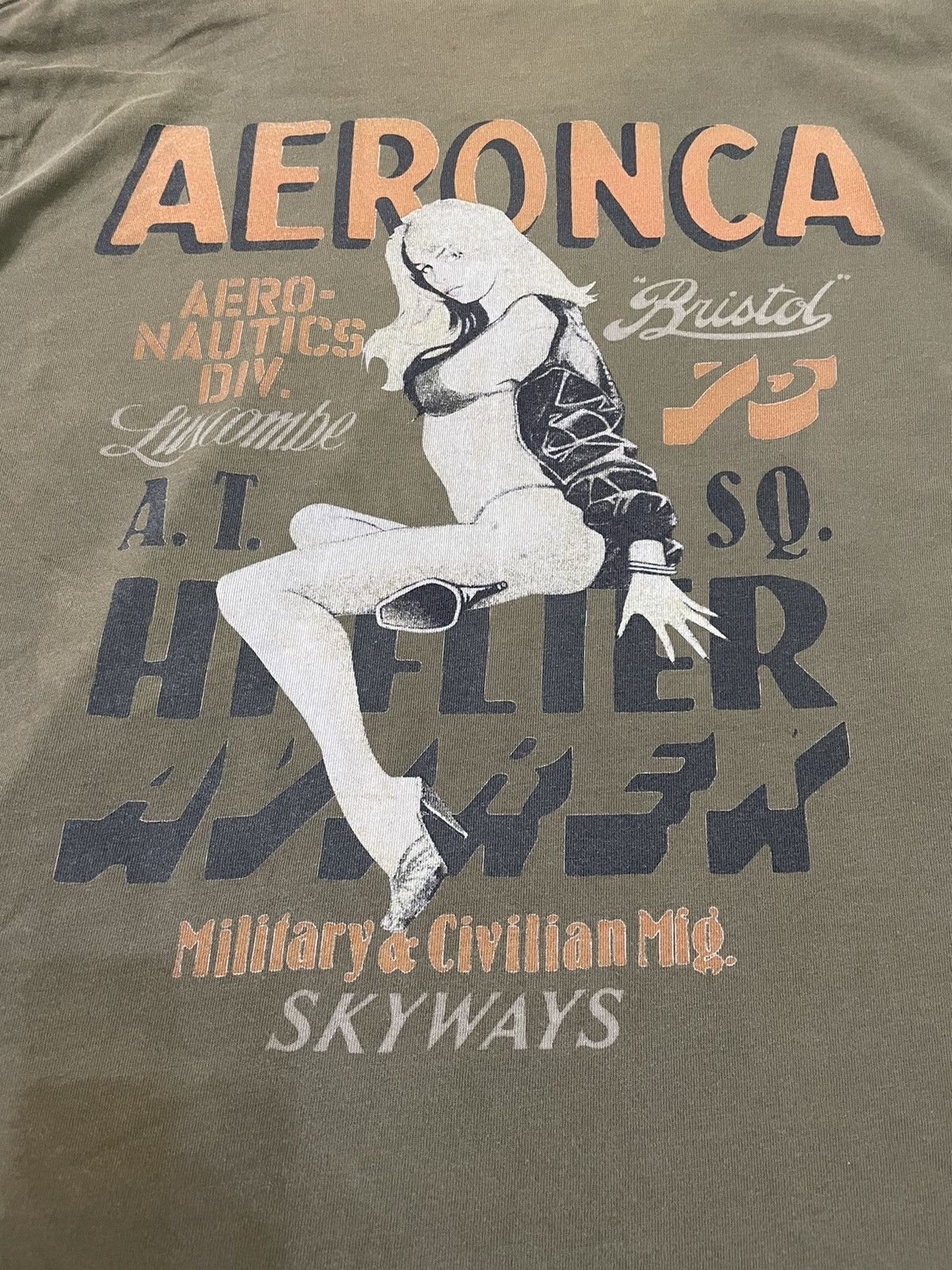 Avirex Avirex War Tshirt Size US XXL / EU 58 / 5 - 10 Thumbnail