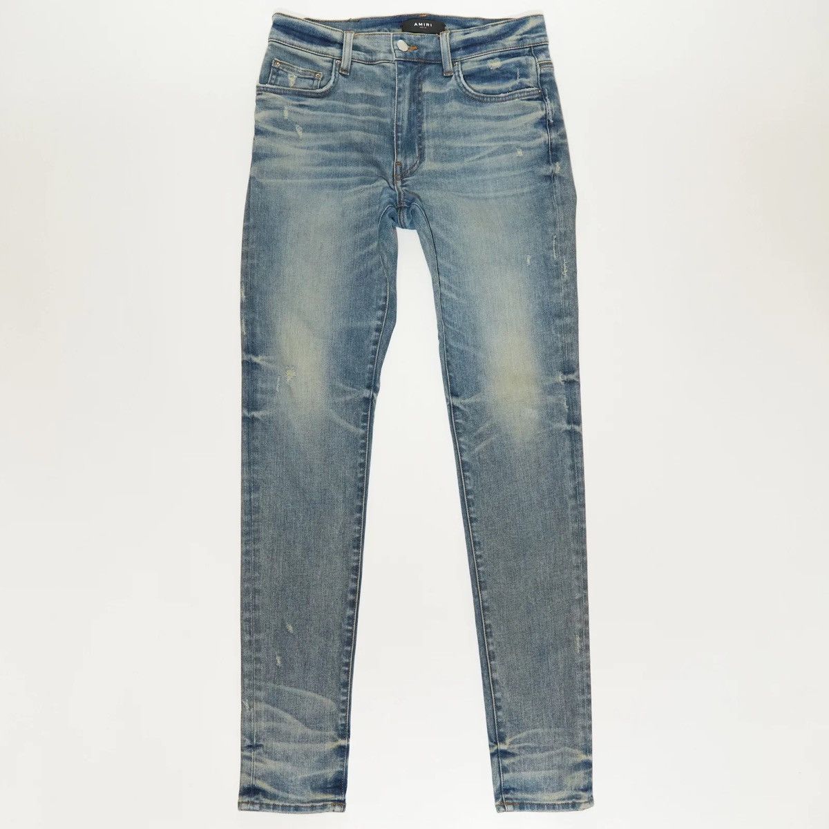 Amiri AMIRI STACK SKINNY JEAN Size US 32 / EU 48 - 1 Thumbnail