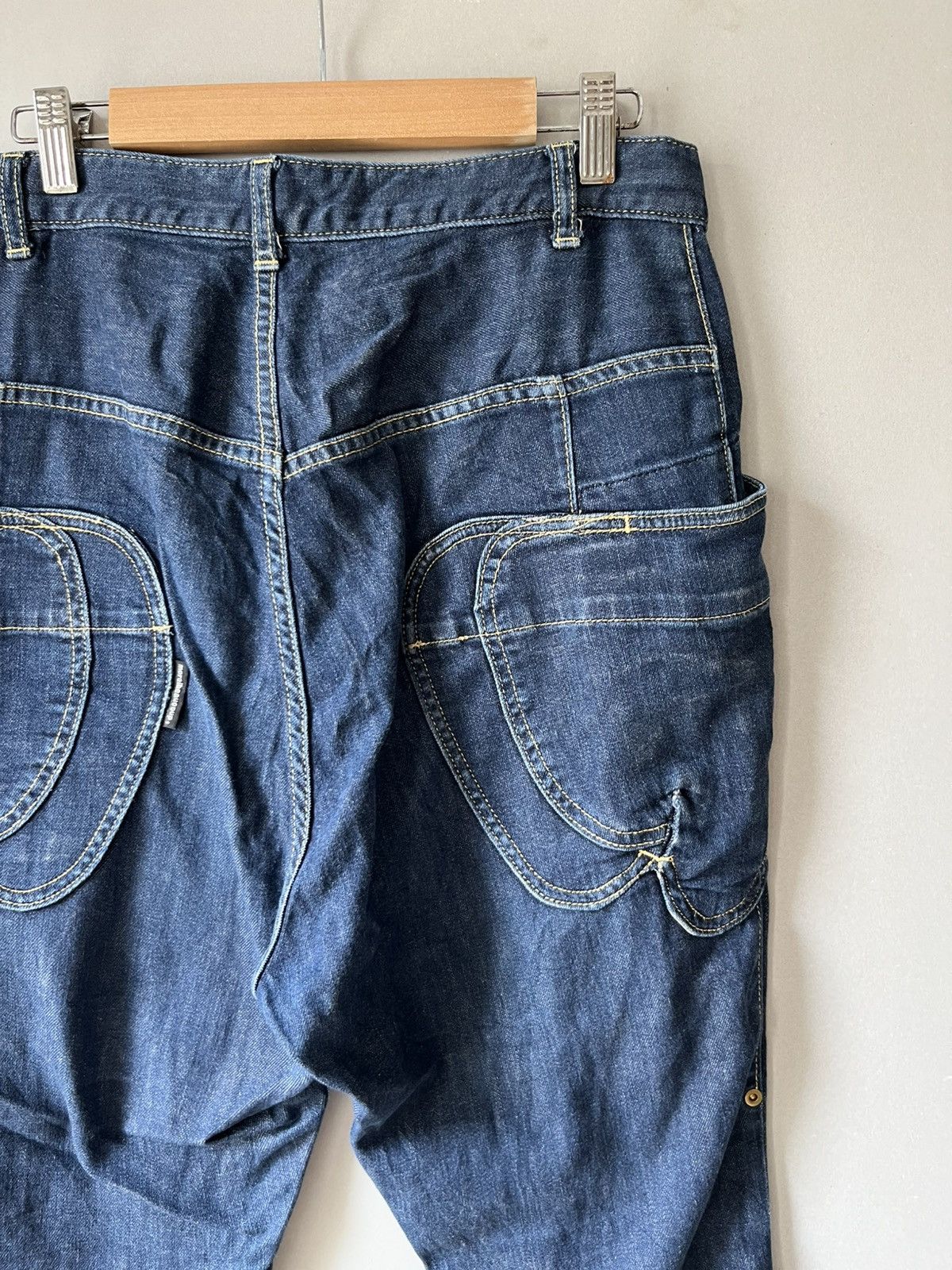 mercibeaucoup Mercibeaucoup by Issey Miyake drop crotch denim Jeans Size US 30 / EU 46 - 10 Thumbnail