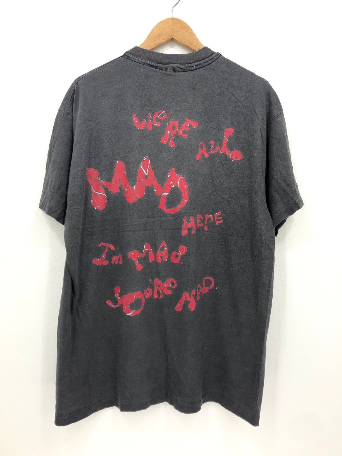 Vintage Vintage 90's Alice in Wonderland shirt Andazia tag BN Size US L / EU 52-54 / 3 - 3 Thumbnail