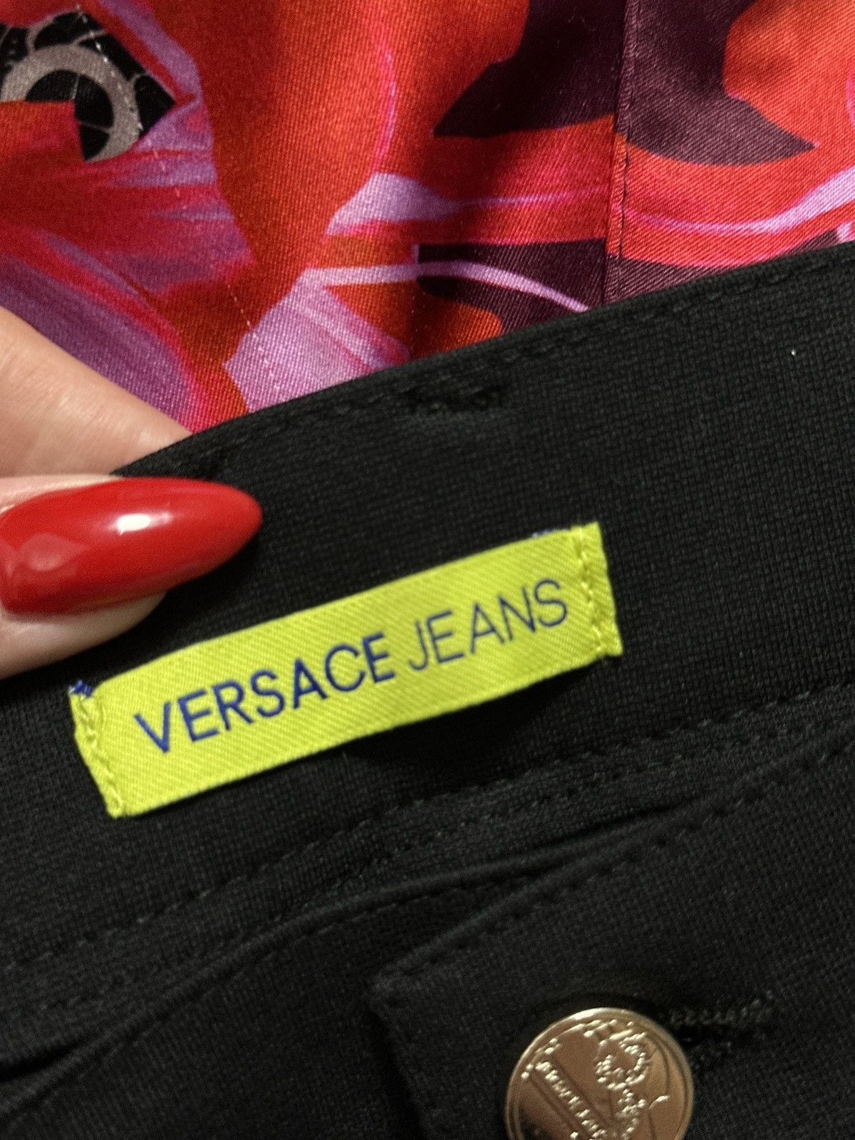 Versace Jeans Couture Versace Floral All Over Print Comfort Casual Pants Size 28" / US 6 / IT 42 - 10 Thumbnail