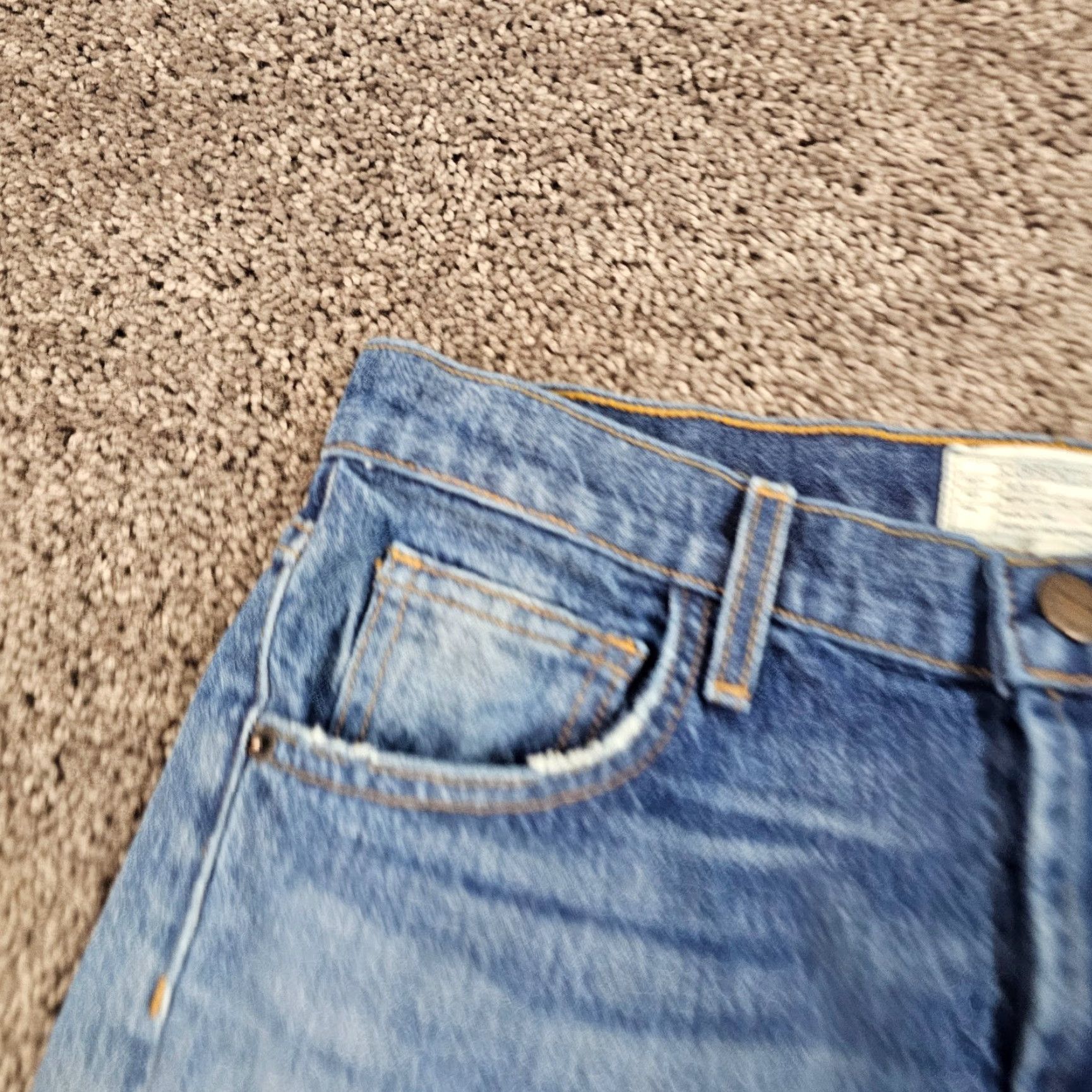 Vintage Current/Elliott Jeans Womens 26 Skinny Mid Rise Distressed Blue Denim 29x28 Size 26" / US 2 / IT 38 - 3 Thumbnail