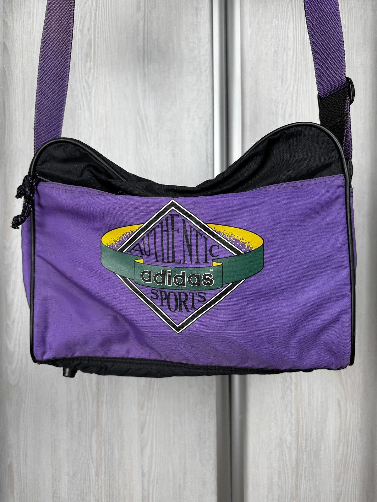 Adidas Vintage West Germany Adidas Authentic Sports MESSENGER Bag Size ONE SIZE - 3 Thumbnail