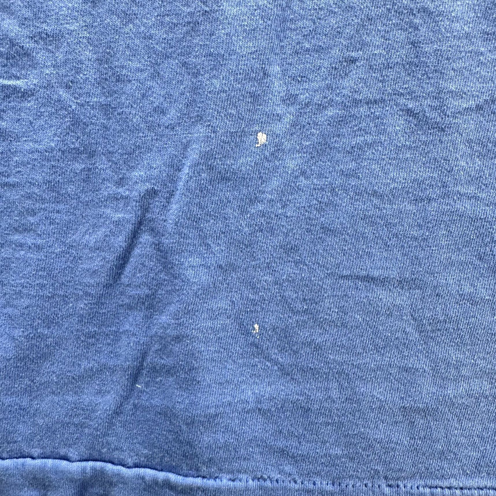 Fruit Of The Loom VINTAGE Hawk II Shirt Mens Large Blue Graphic Back Tee Fruit of the Loom Distressed 80s Size US L / EU 52-54 / 3 - 4 Thumbnail