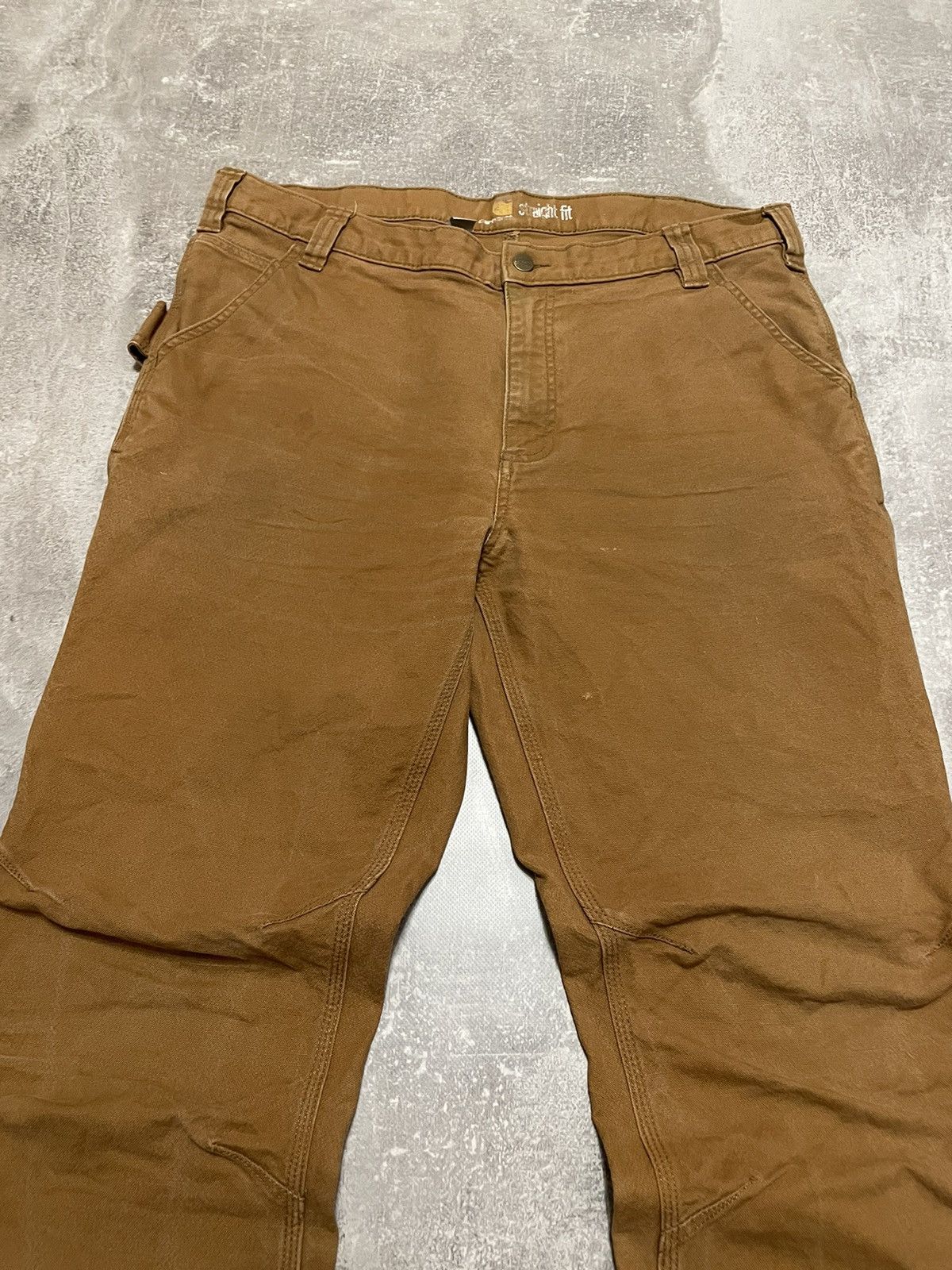 Carhartt Vintage Carhartt Carpenter Distressed Work Pants 38/34 Size US 38 / EU 54 - 14 Thumbnail