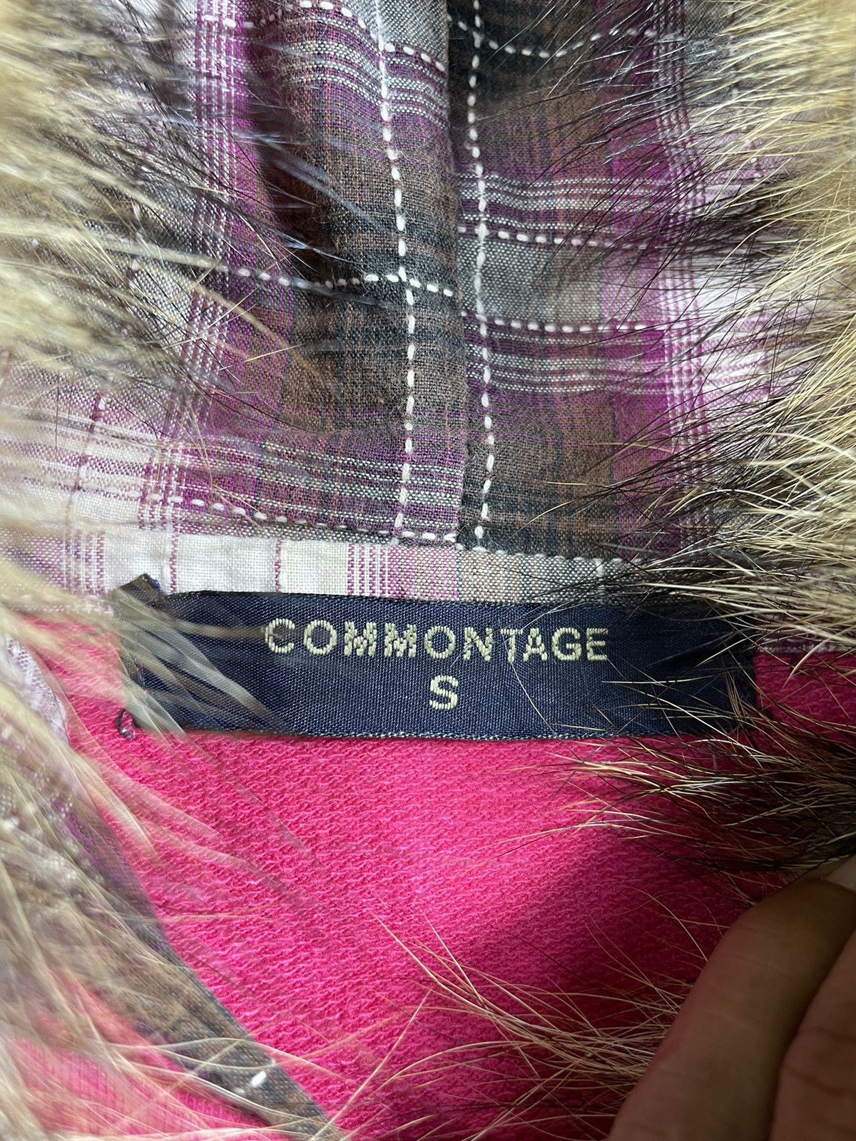 If Six Was Nine × Japanese Brand × Le Grande Bleu (L.G.B.) GOTHIC POEM COMONTAGE FUR ZIP HOODIE JACKET IFSIX LGB STYLE Size US S / EU 44-46 / 1 - 6 Thumbnail