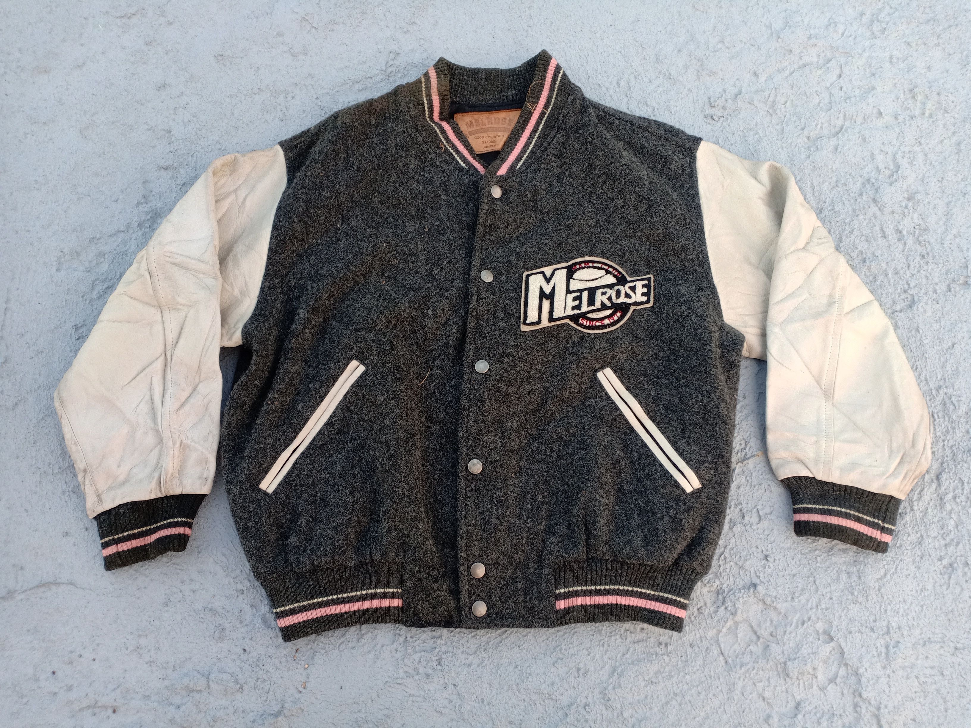 Melrose Vintage MELROSE varsity jacket Size US M / EU 48-50 / 2 - 1 Thumbnail