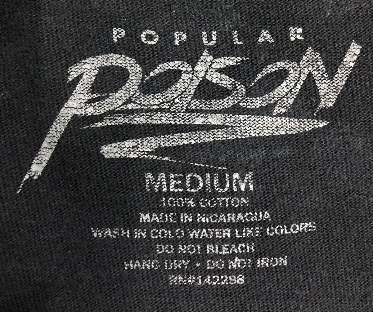 Vintage Vintage Popular Poison Japan Graphic And Two Tigers T-Shirt Size US M / EU 48-50 / 2 - 7 Thumbnail