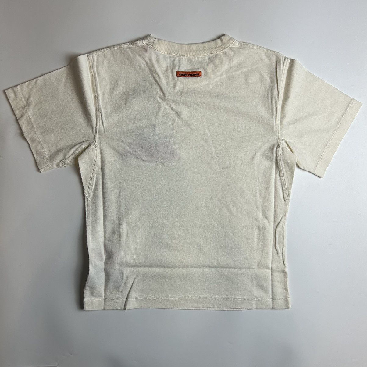 Heron Preston *NEW* Heron Preston Sponsor Logo T-shirt Womens Size XXL / US 16-18 / IT 52-54 - 2 Thumbnail