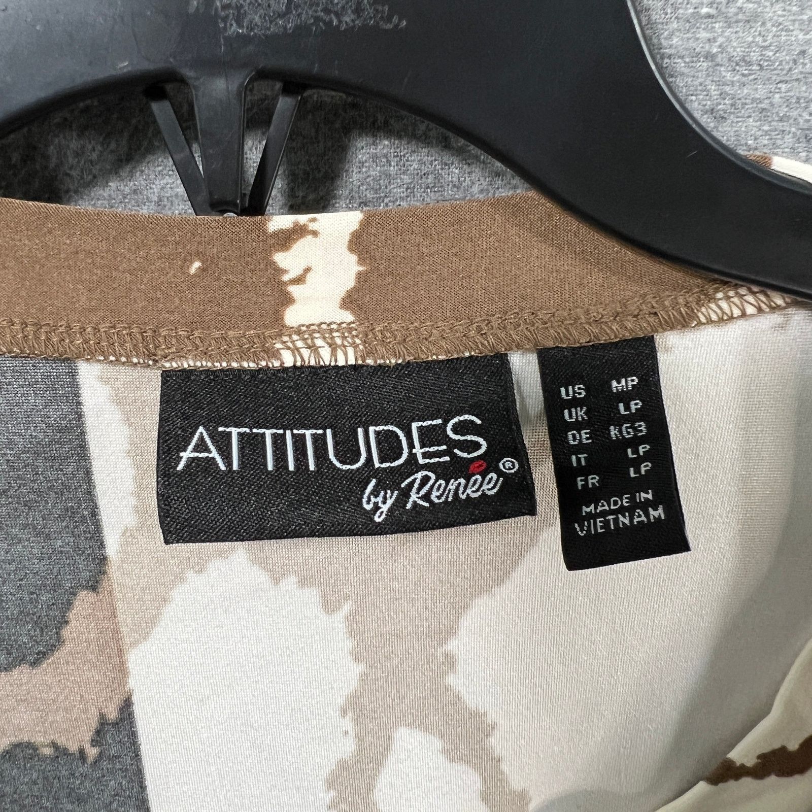 Other Attitudes by Renee Petite Global Illusion 3 Piece Set Cocoa Size M / US 6-8 / IT 42-44 - 3 Thumbnail