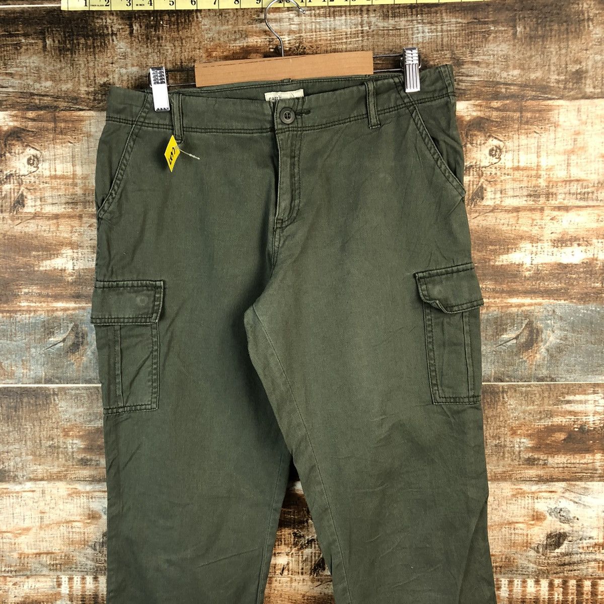 Japanese Brand DL Earth Music & Econology Cargo Multipocket Pants #C637 Size US 29 - 4 Thumbnail
