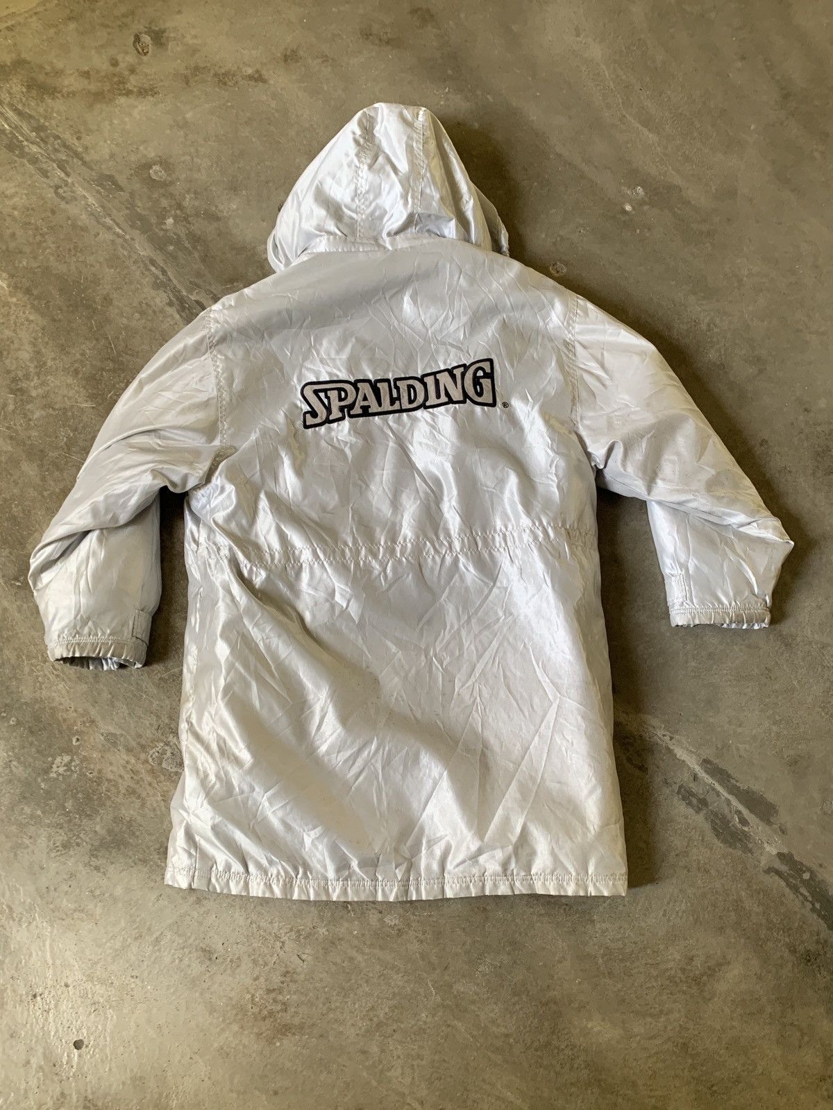 Vintage Spalding Long Basketball Jacket