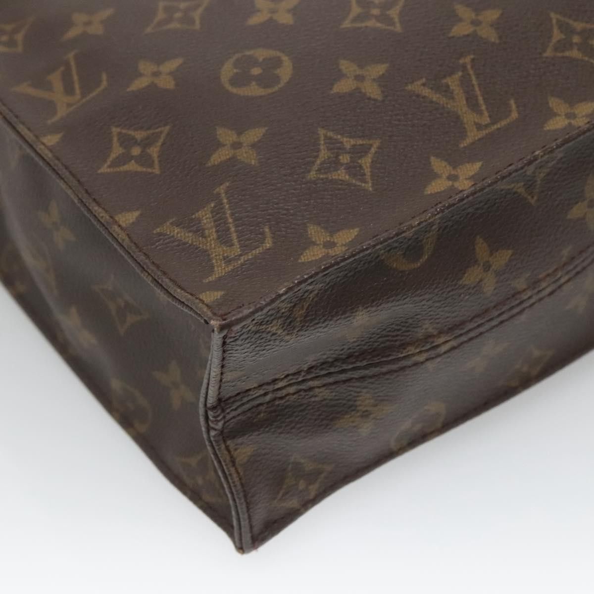 Louis Vuitton LOUIS VUITTON Monogram Sac Plat Hand Bag M51140 Size ONE SIZE - 16 Thumbnail