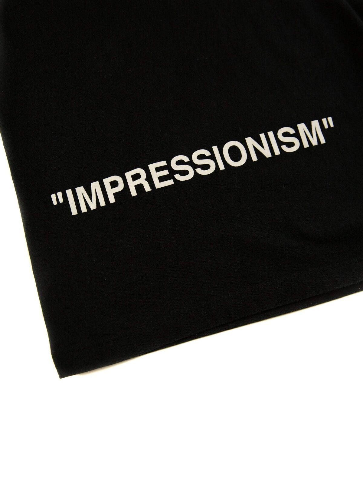 Off-White Off-White Mens Impressionism Long Sleeve T Shirt Small Black Size US S / EU 44-46 / 1 - 4 Thumbnail