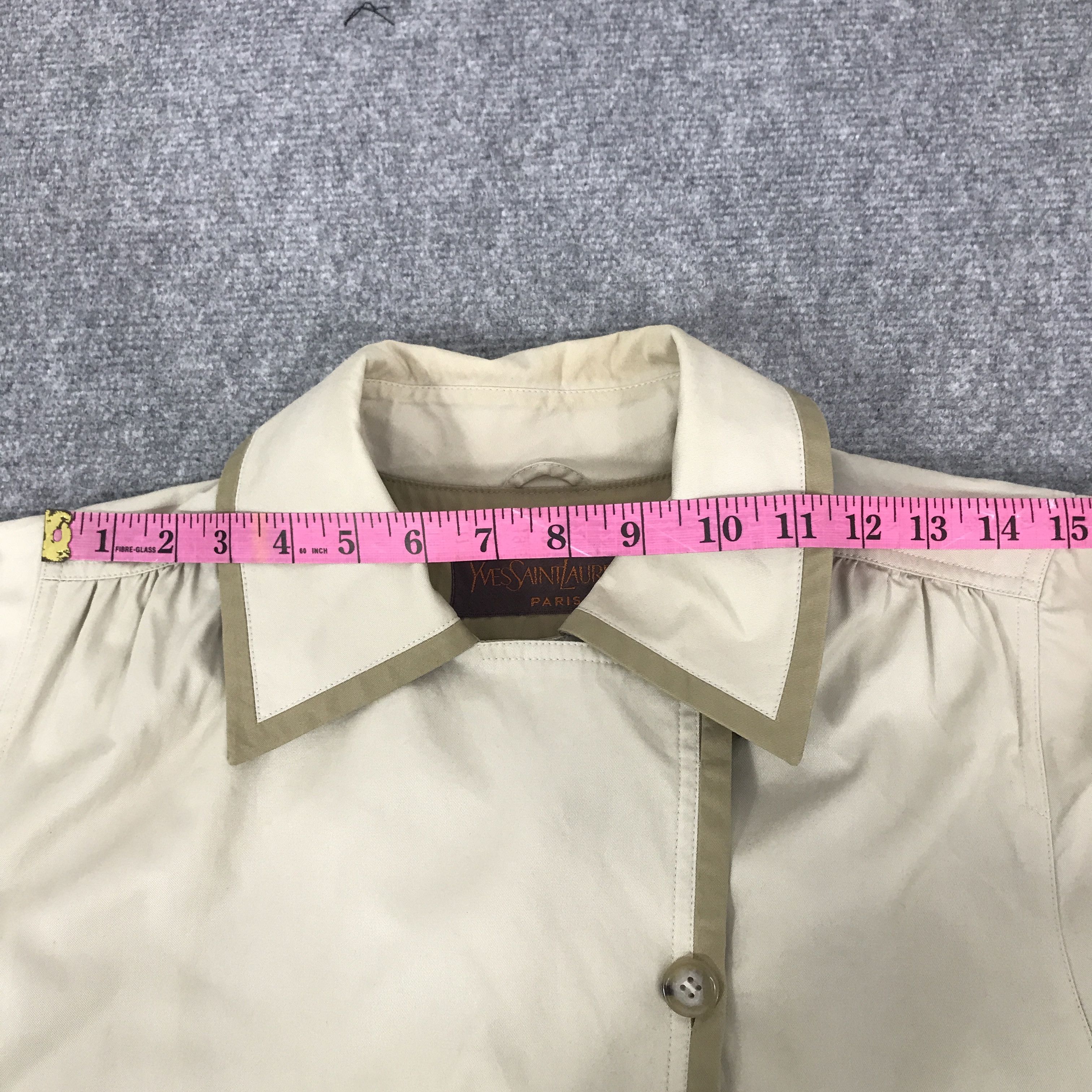 Yves Saint Laurent Yves Saint Laurent long coats Jacket K73B2 Size US L / EU 52-54 / 3 - 8 Thumbnail