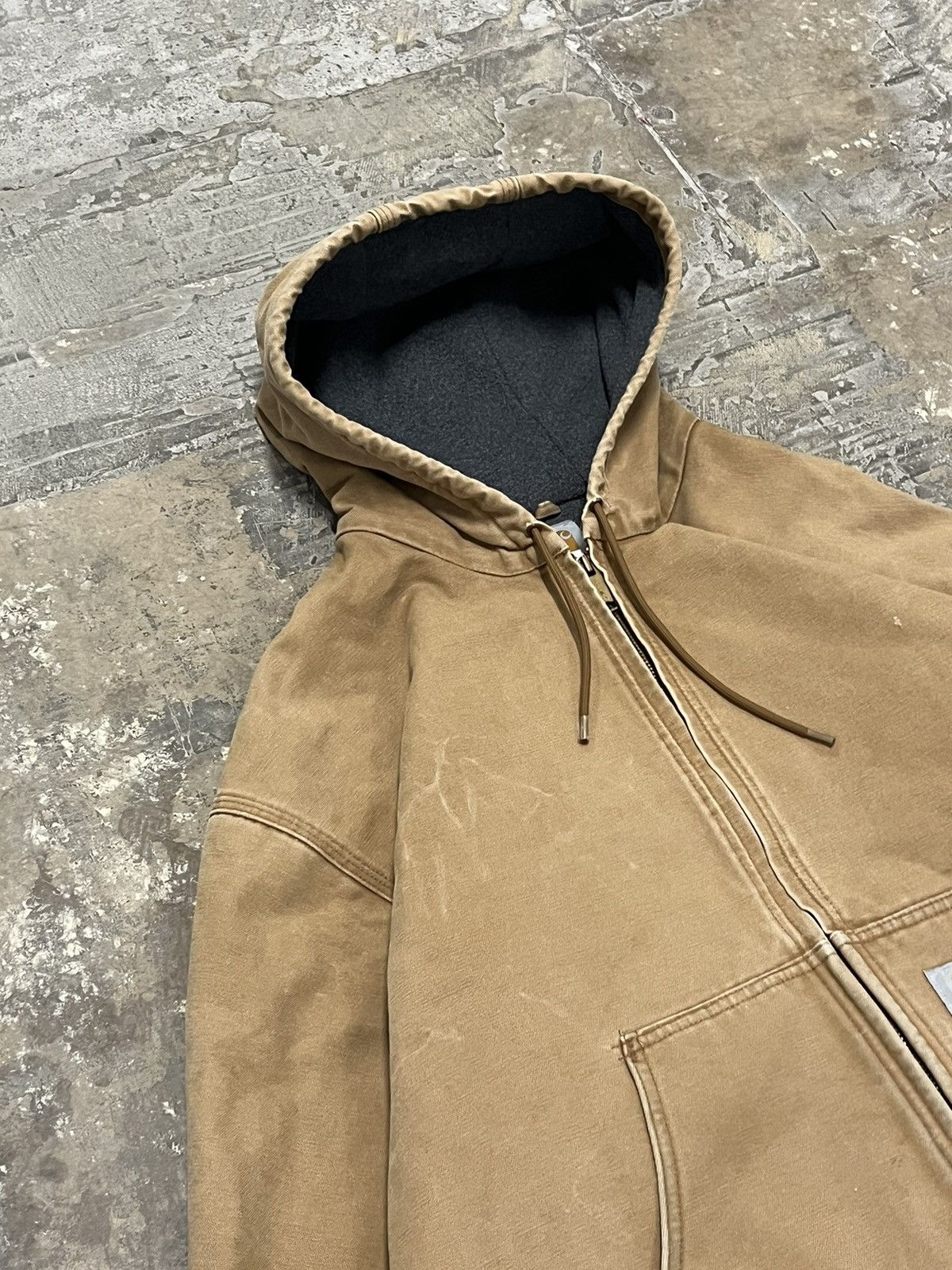 Carhartt Rare vintage hooded carhartt workwear jacket Size US XXL / EU 58 / 5 - 6 Thumbnail
