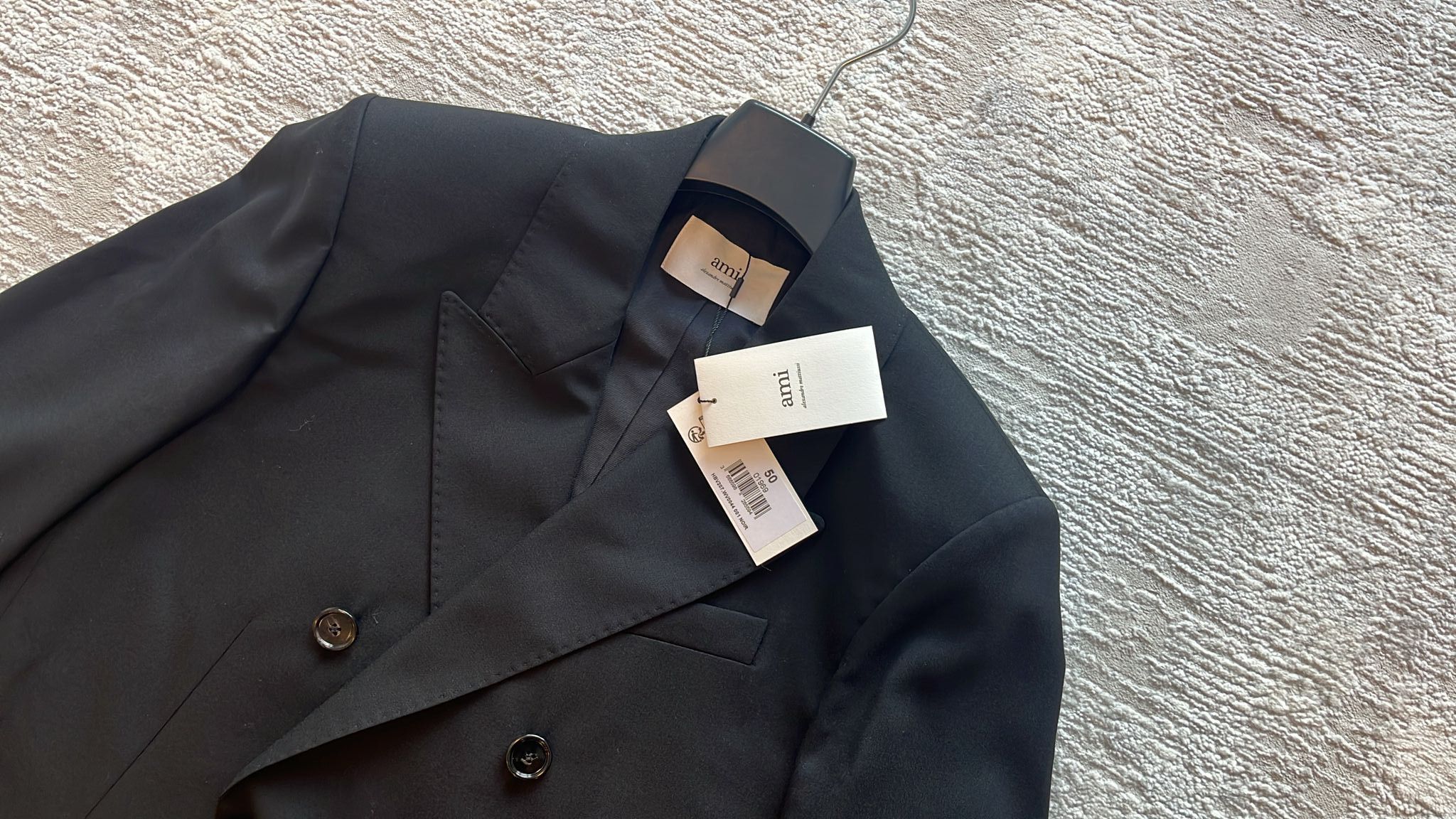 AMI AMI Alexandre Mattiussi Double Breasted Blazer Suit Jacket Size 40R - 2 Thumbnail