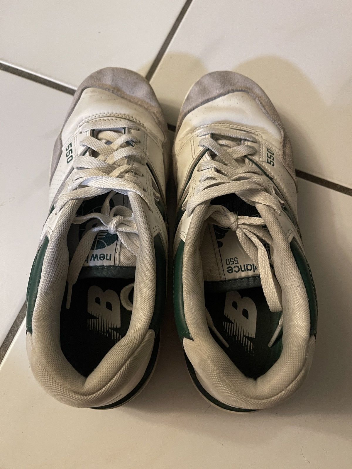 New Balance New Balance 550 'White Green' BB550WT1 Men’s Size 8 Size US 8 / EU 41 - 5 Thumbnail