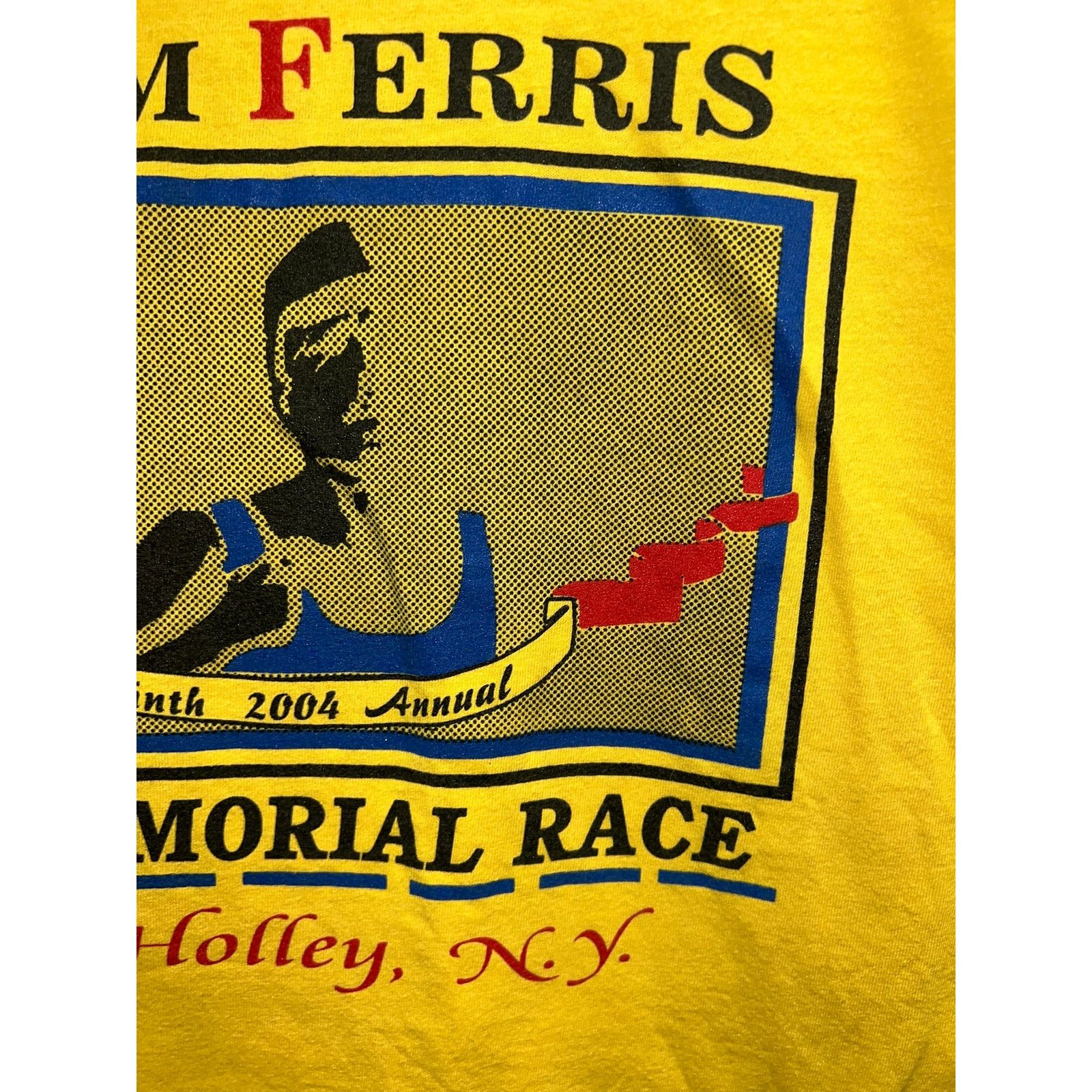 Gildan Vintage Jim Ferris Memorial Race Shirt Holley New York VTG M Size US M / EU 48-50 / 2 - 4 Thumbnail