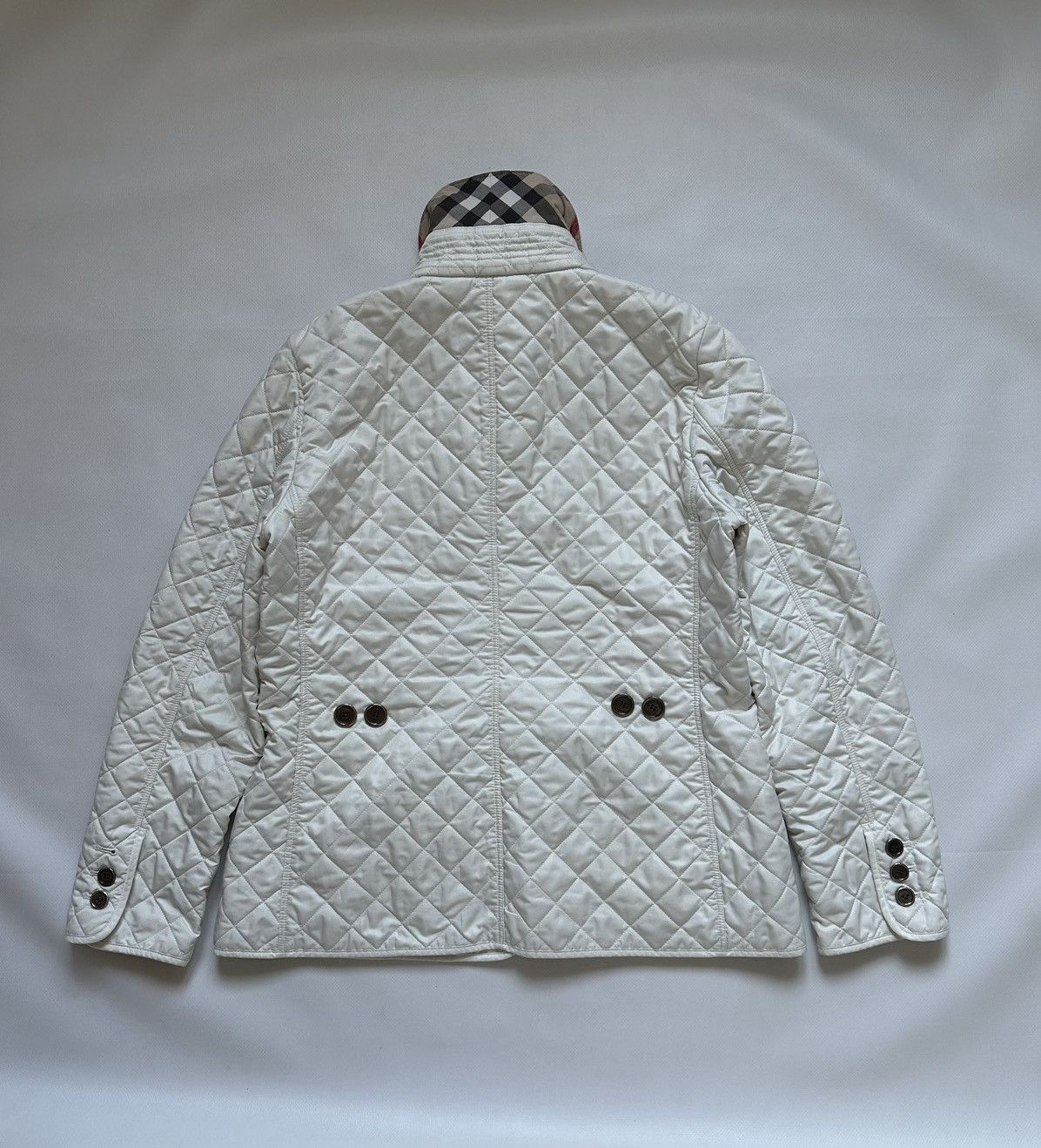 Burberry Burberry Quilted Jacket Size L / US 10 / IT 46 - 14 Thumbnail