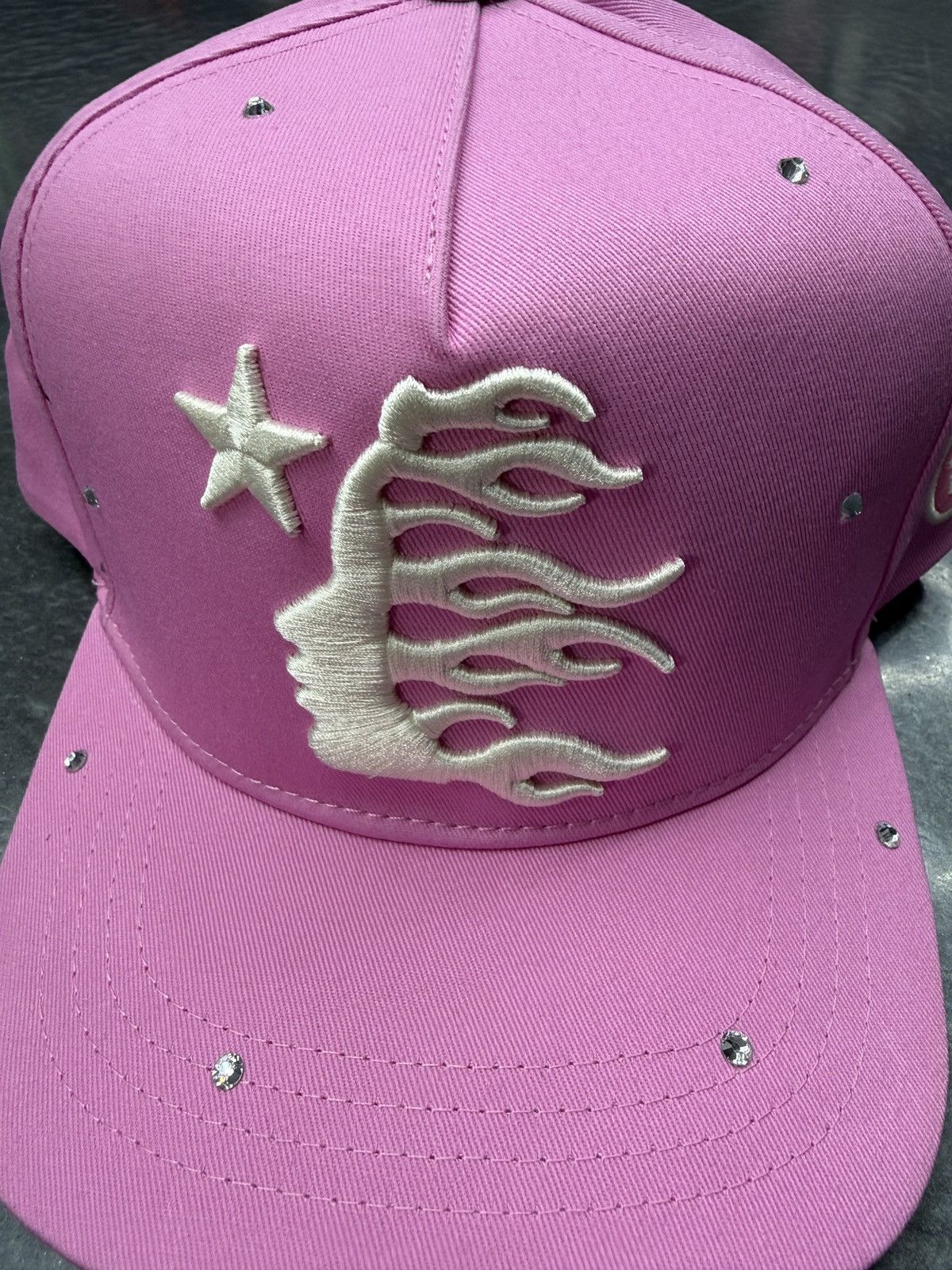 HELLSTAR Hellstar OG Logo Rhinestone Snapback Size ONE SIZE - 2 Thumbnail