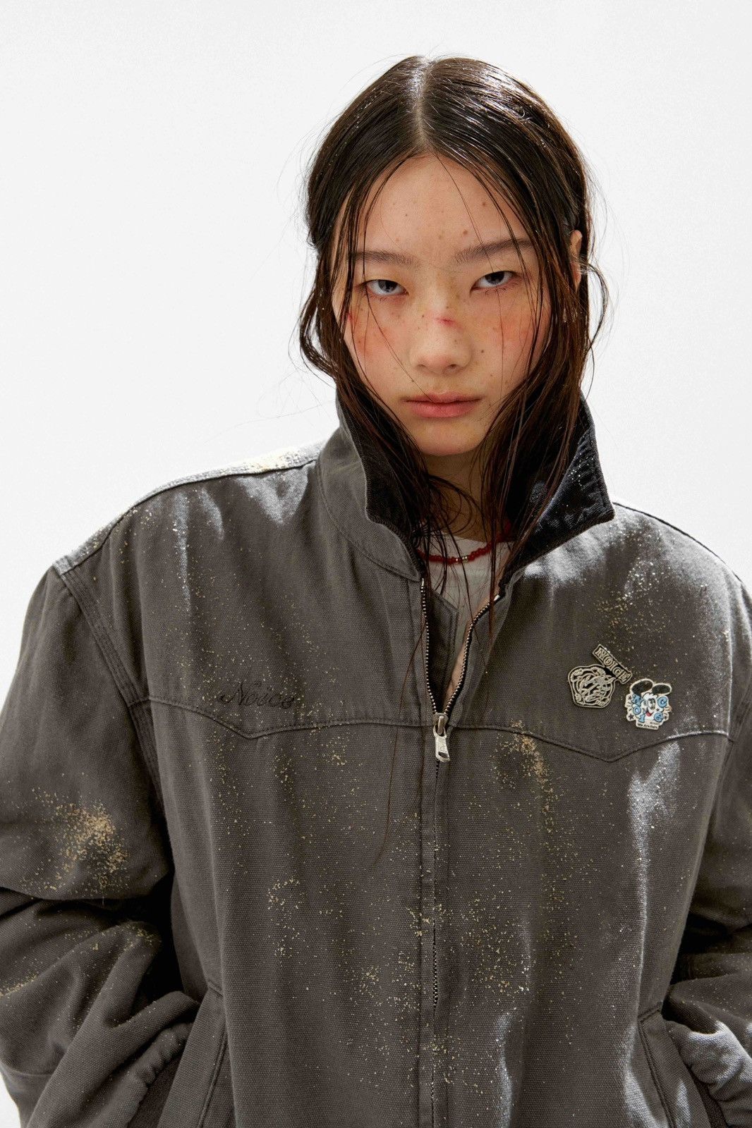 Verdy NOICE × VERDY DYED CANVAS WORK JACKET CHARCOAL Size US L / EU 52-54 / 3 - 1 Thumbnail