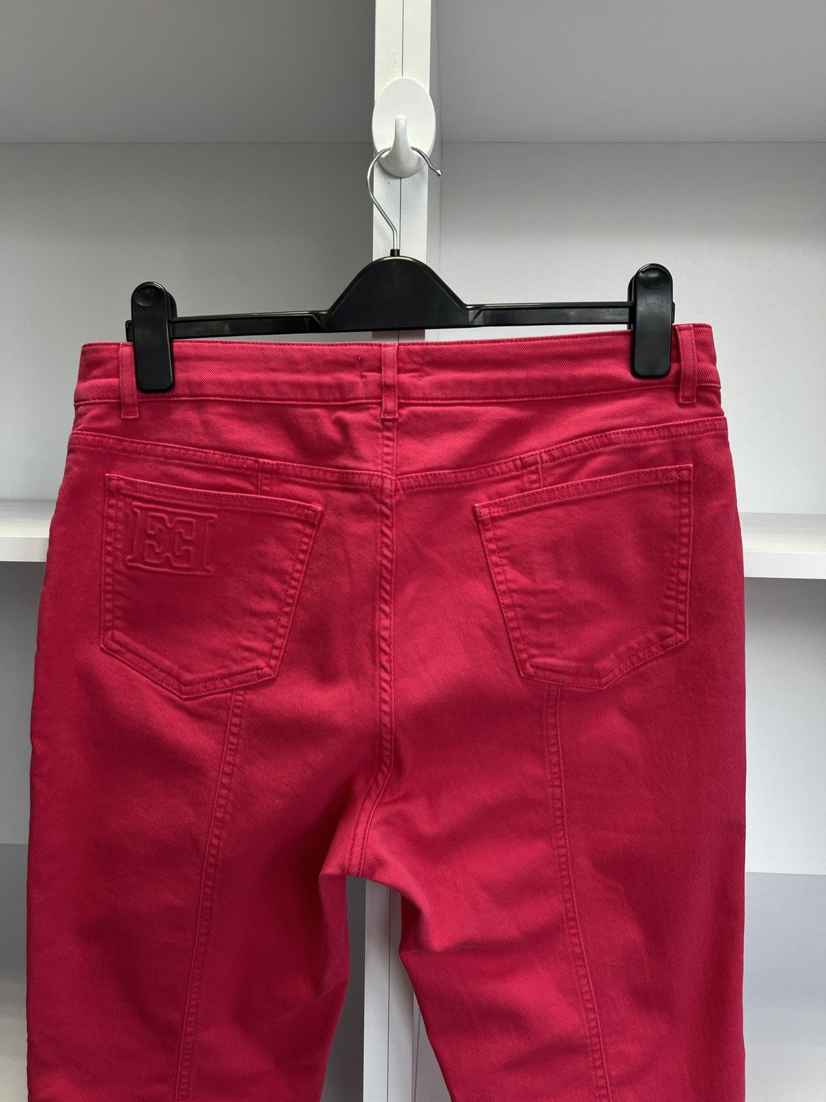 Designer × Escada × Vintage Vintage Escada Sport Women’s Pink Jeans Logo Y2K Size 28" / US 6 / IT 42 - 16 Thumbnail