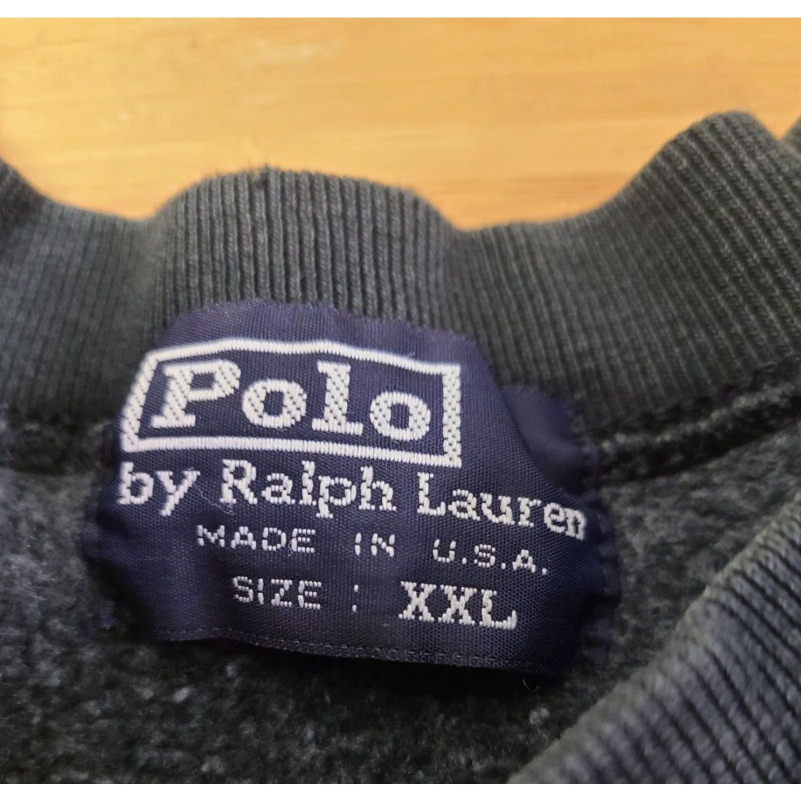 Vintage VINTAGE Polo Sport Ralph Lauren Sweatshirt Crewneck 2XL Black Logo Embroidered Pullover Men 90s Sports Size US XXL / EU 58 / 5 - 4 Thumbnail