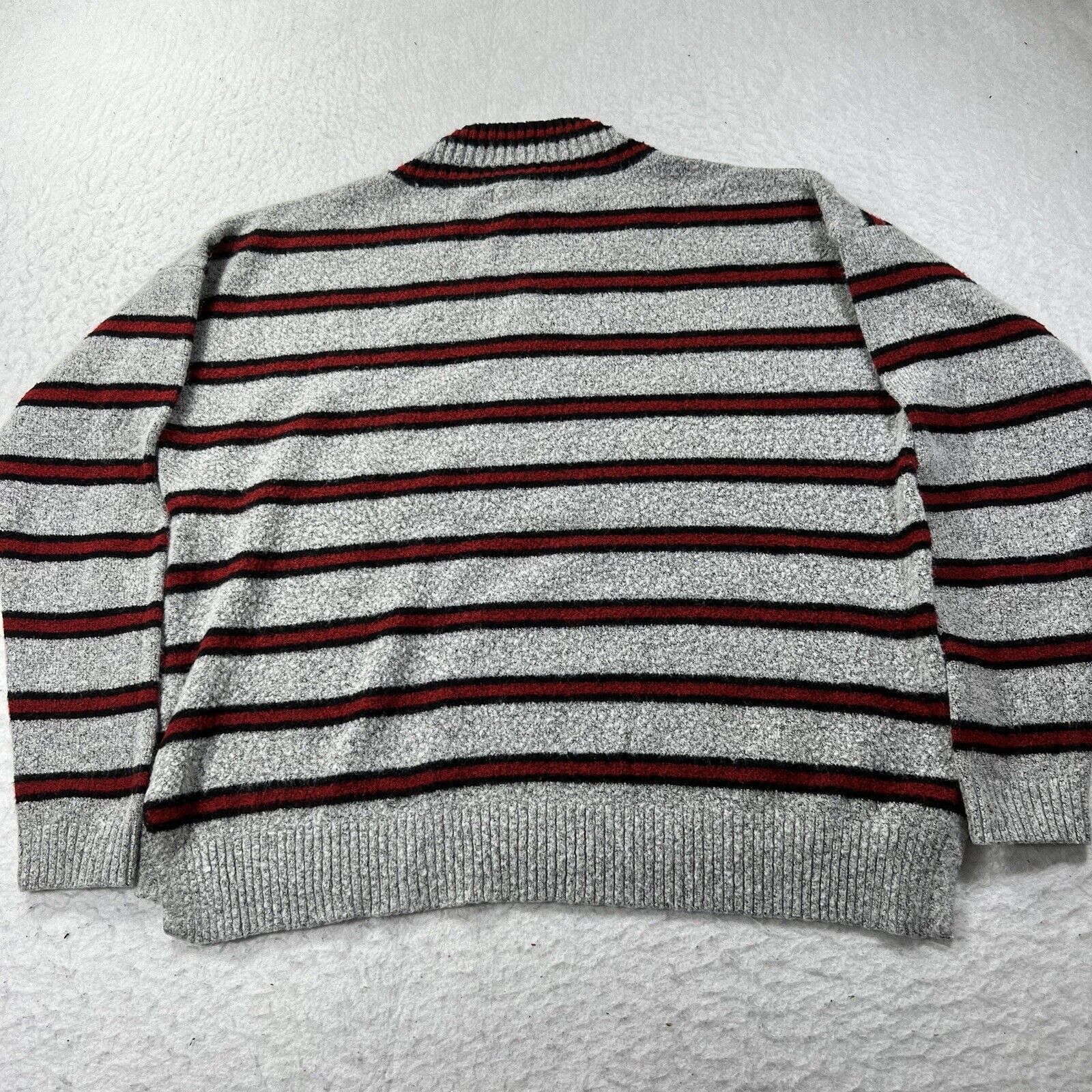 Other Romeo + Juliet Couture Gray Red Black Crewneck Sweater Size M / US 6-8 / IT 42-44 - 7 Thumbnail